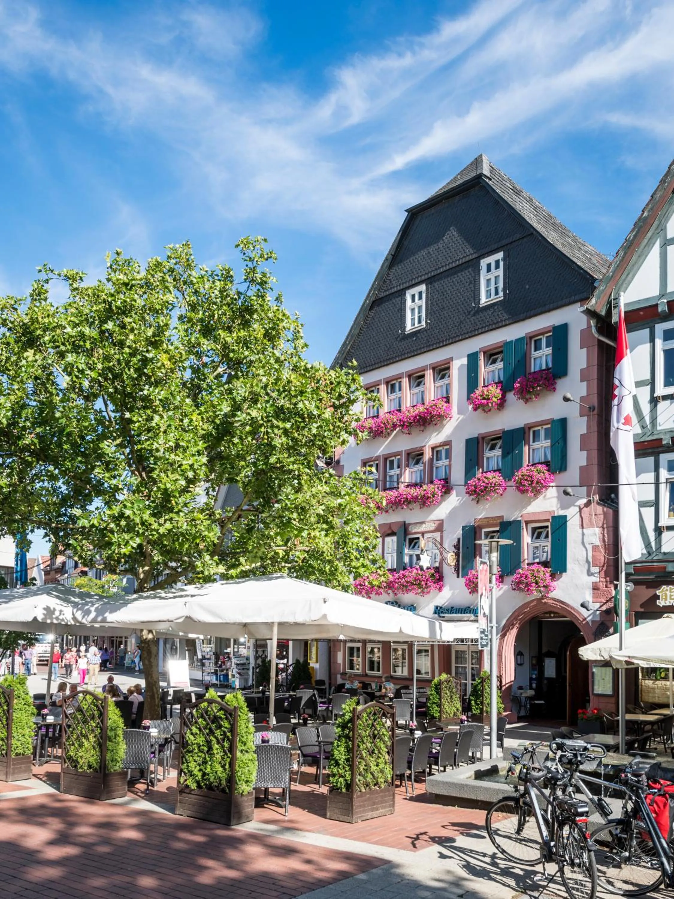 Balcony/Terrace in derSTERN Hersfeld