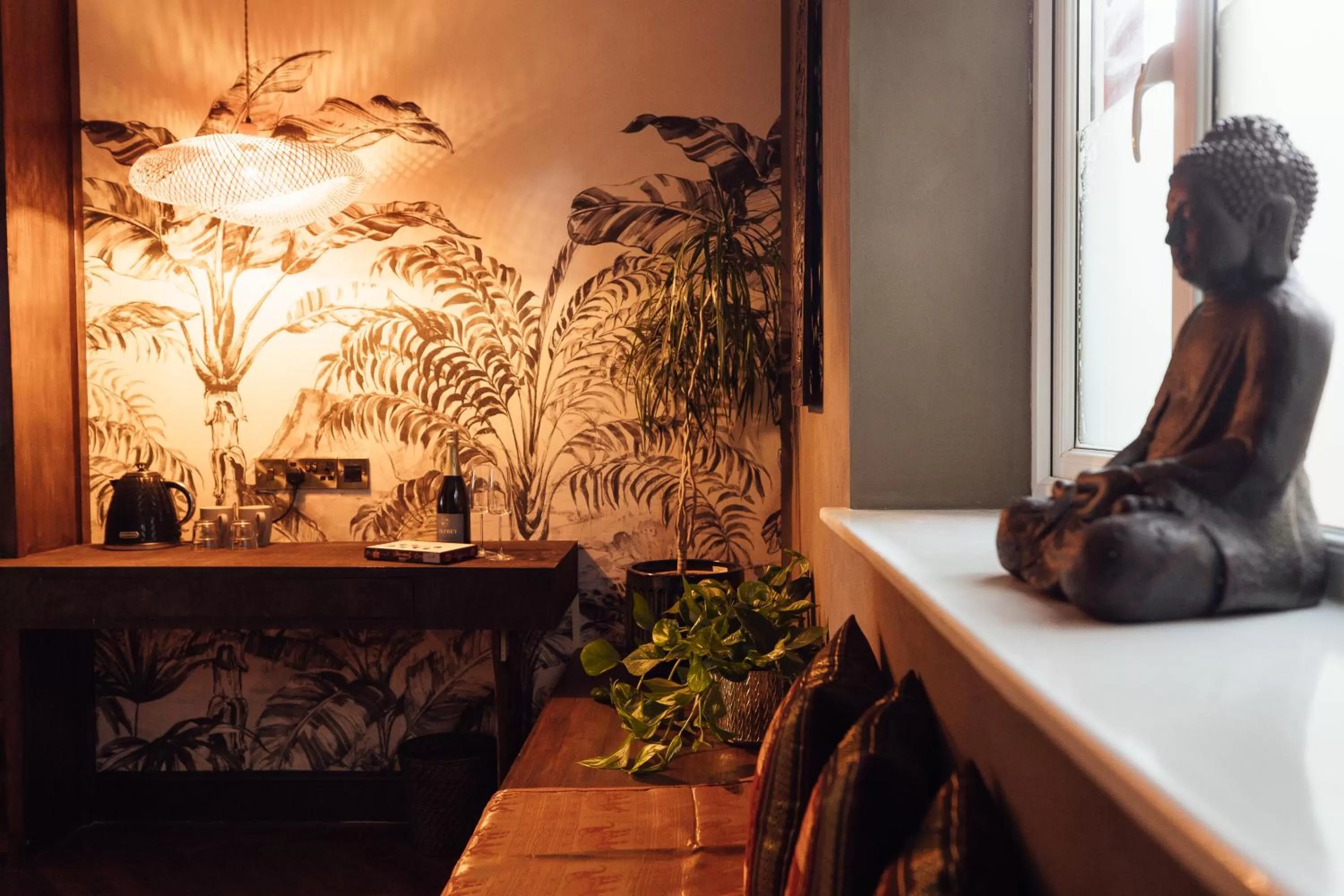 Decorative detail in The Imperial Dragon Hotel