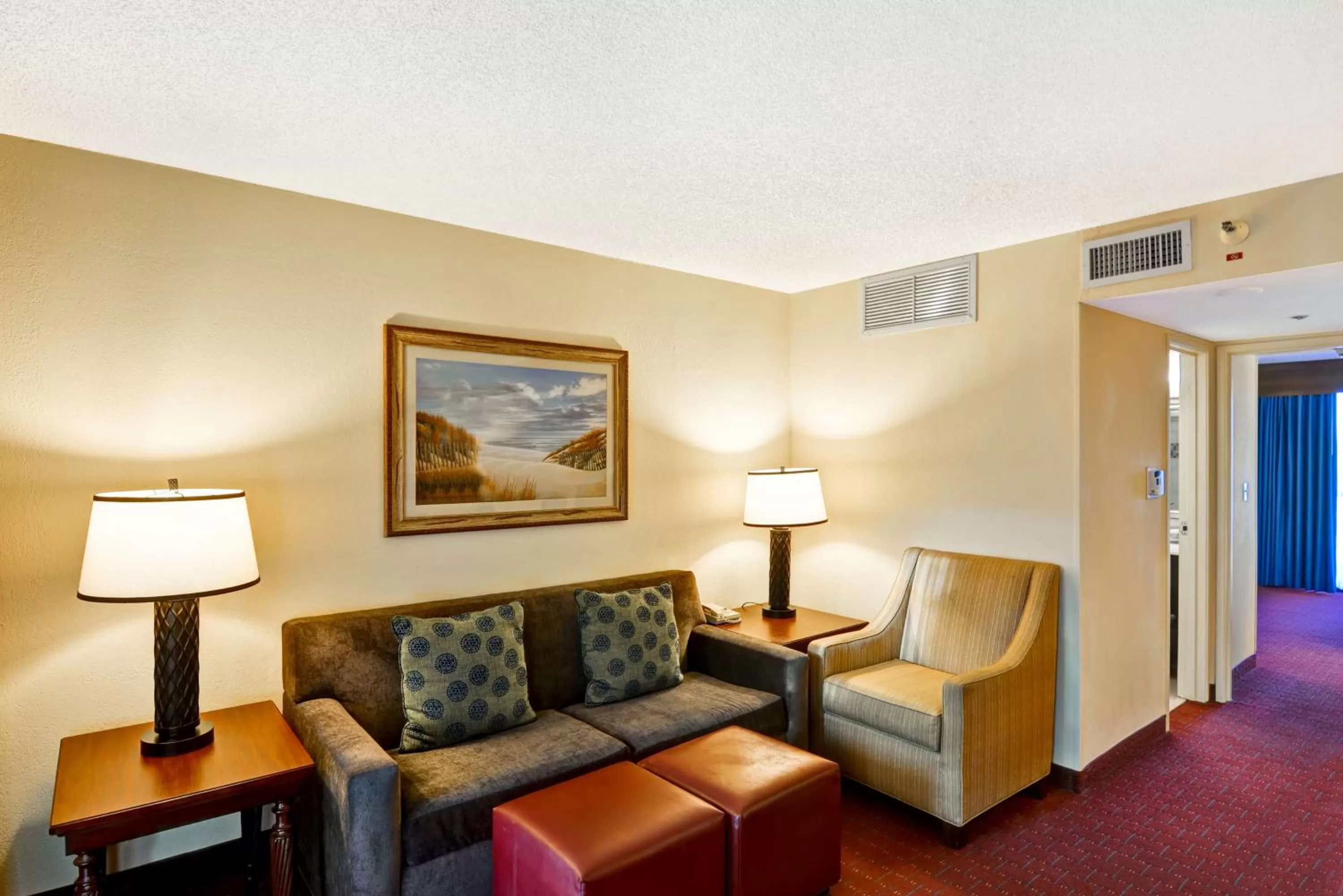 One-Bedroom Double Suite Disability/Hearing Accessible with Tub - Non-Smoking in Embassy Suites by Hilton Orlando North