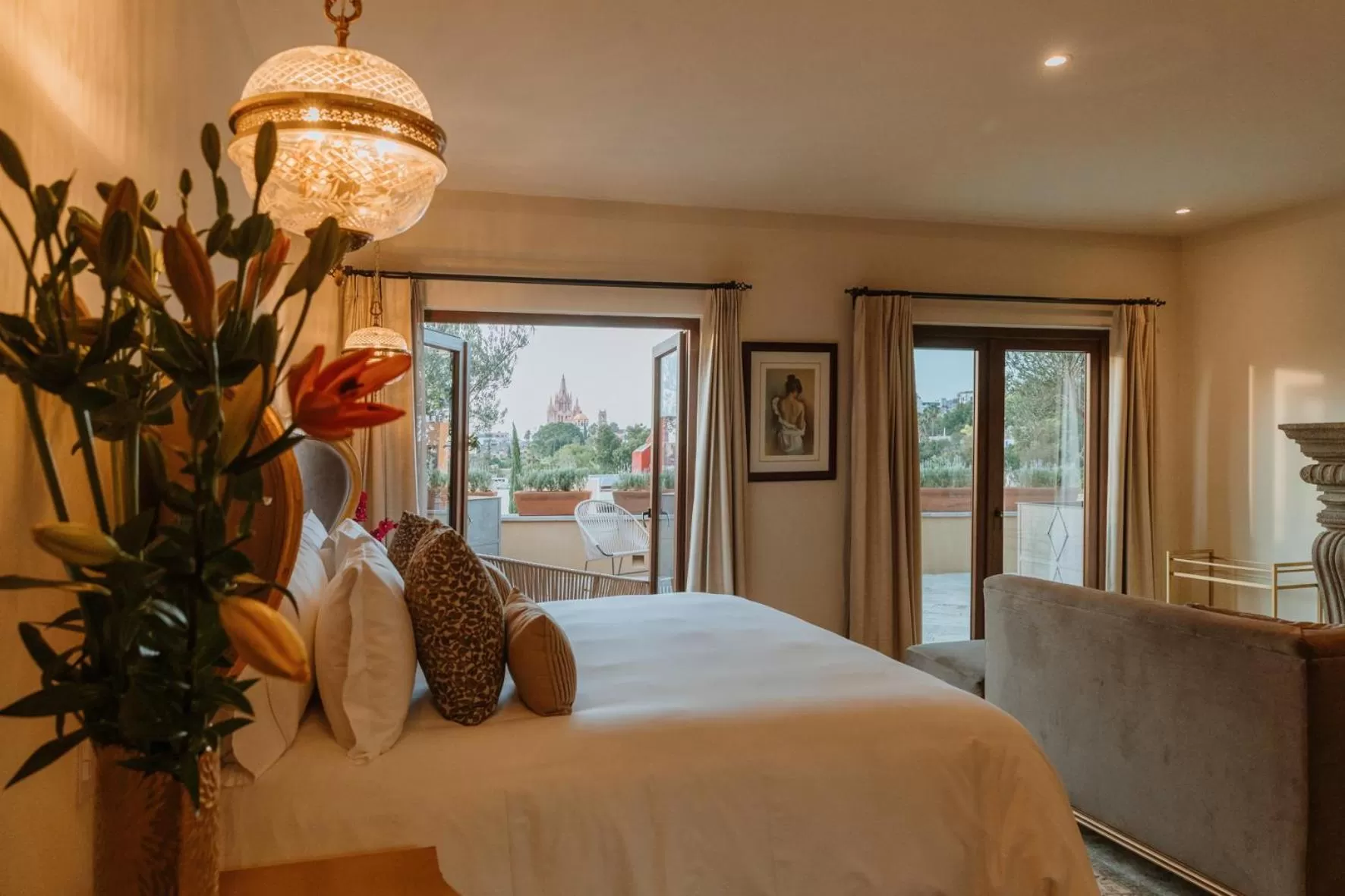 Photo of the whole room, Bed in El Golpe de Vista