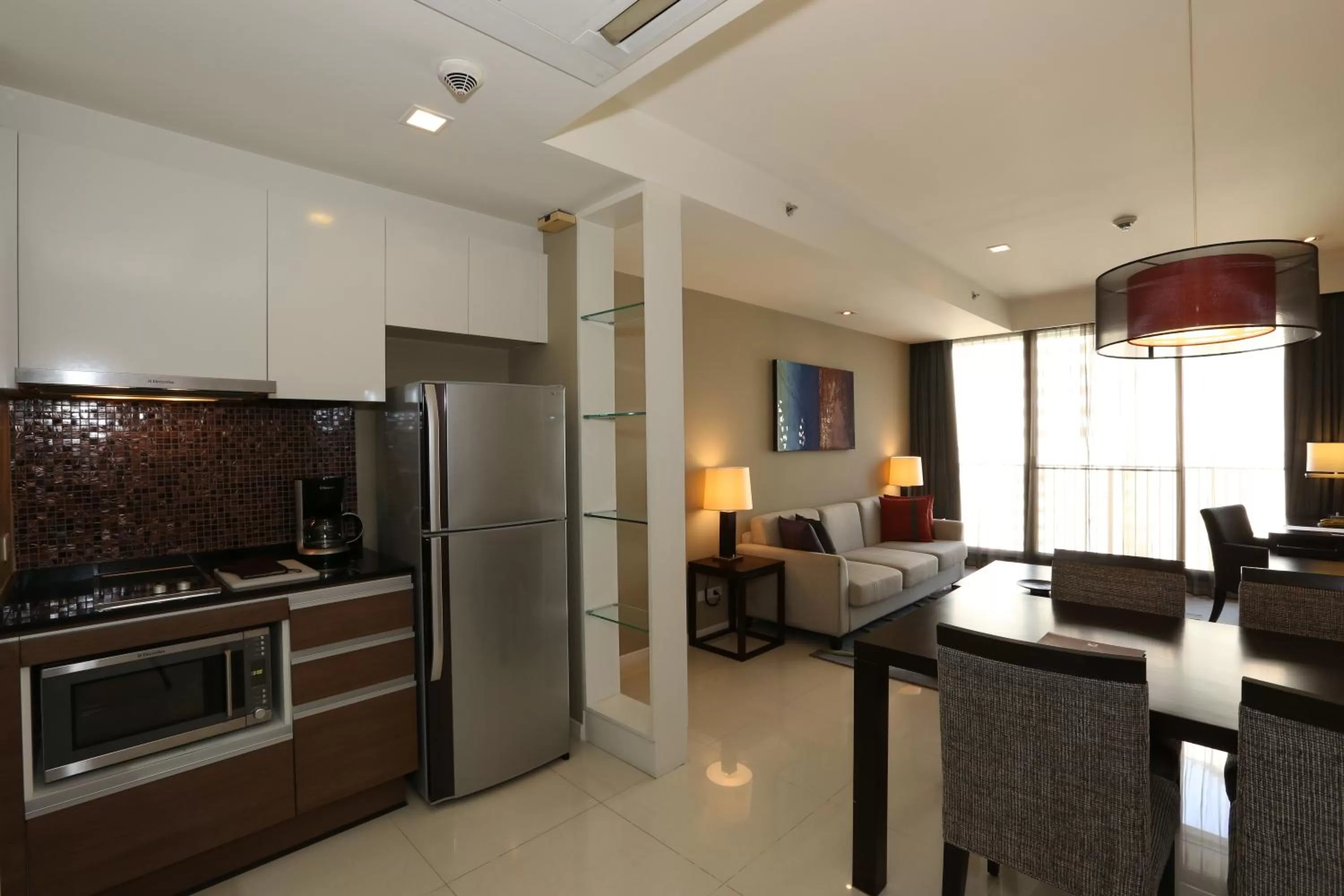 Living room in Bangna Pride Hotel & Residence