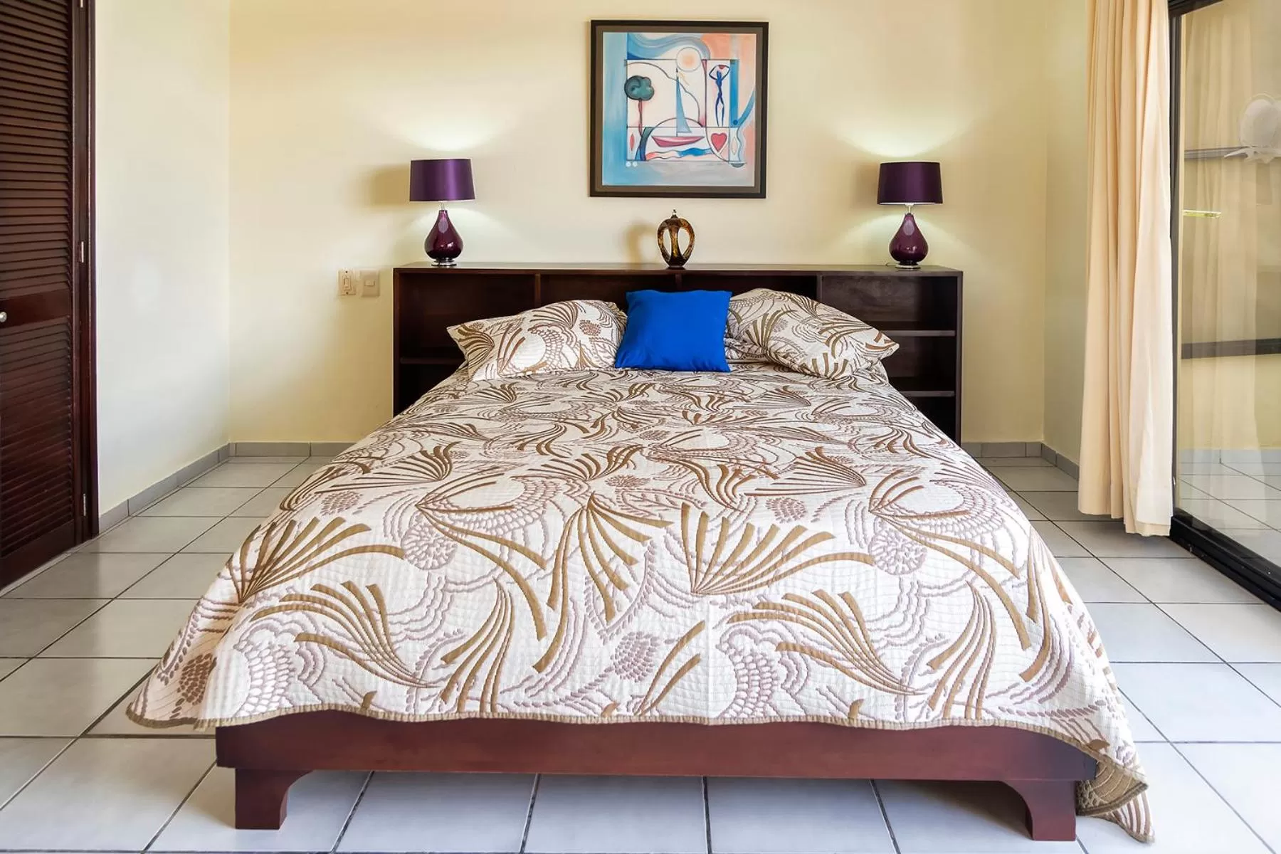 Bed in Cabarete Palm Beach Condos