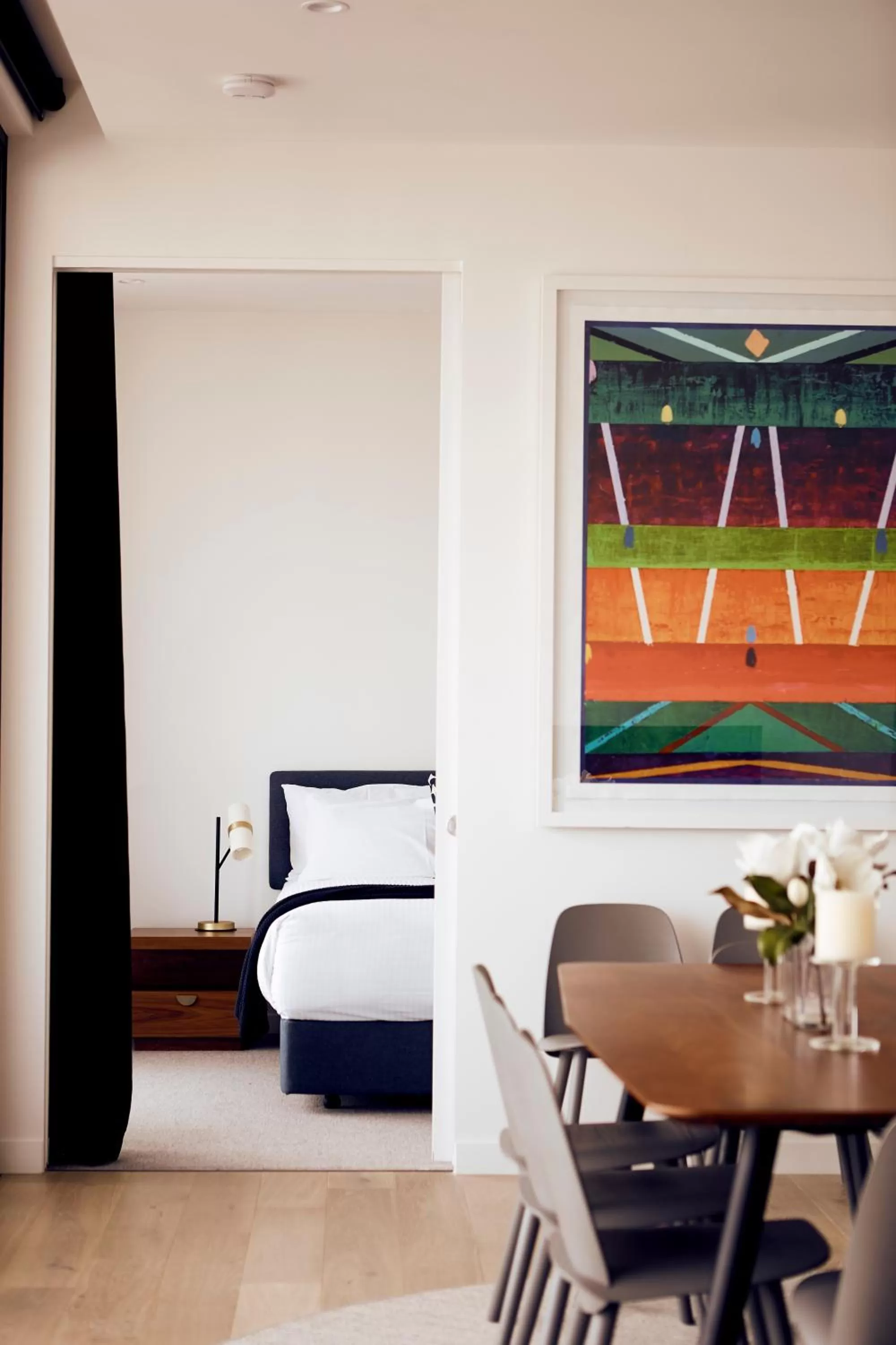 Bedroom in The Johnson Brisbane - Art Series