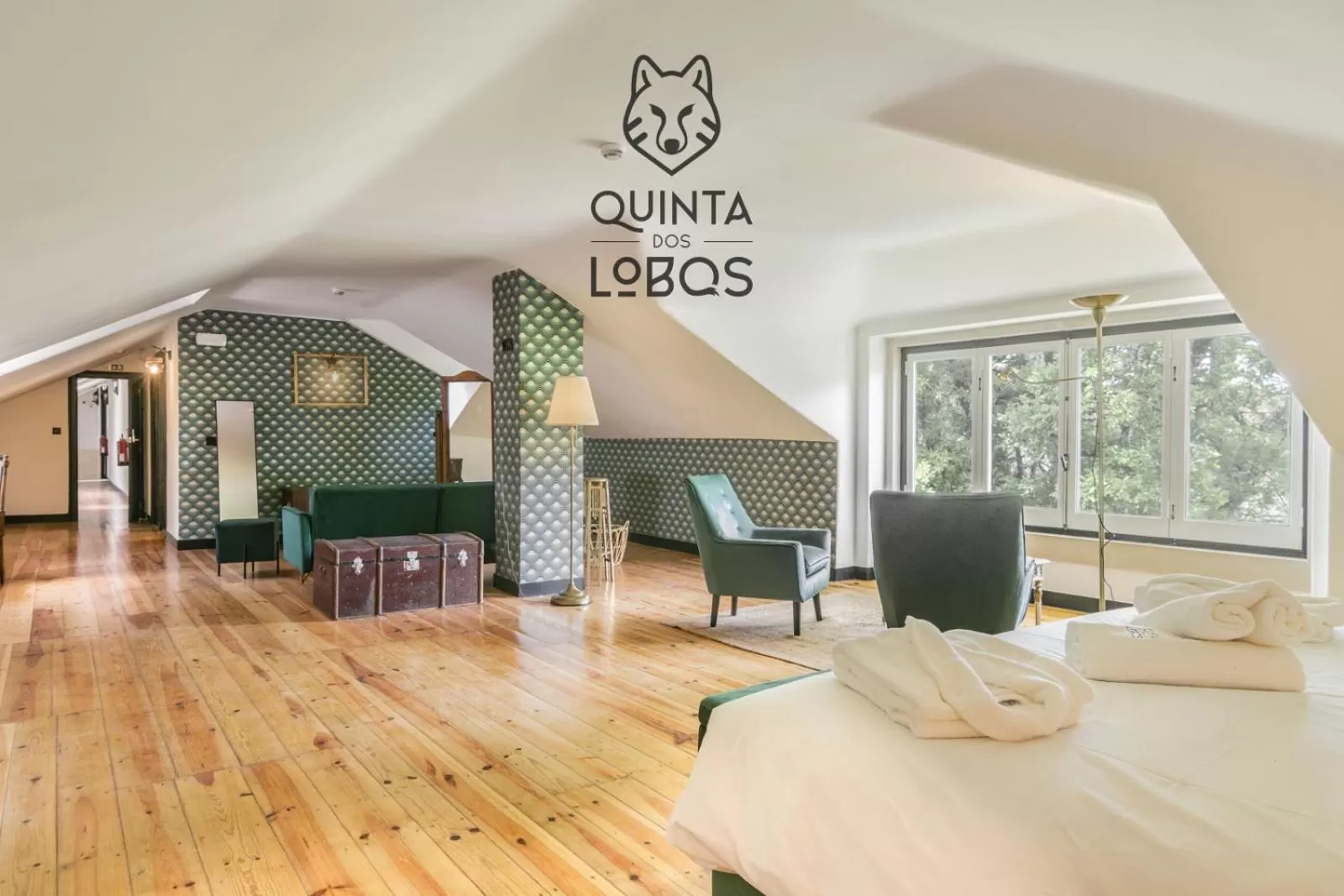 Bedroom in Quinta dos Lobos Boutique Hotel - Nature Experience