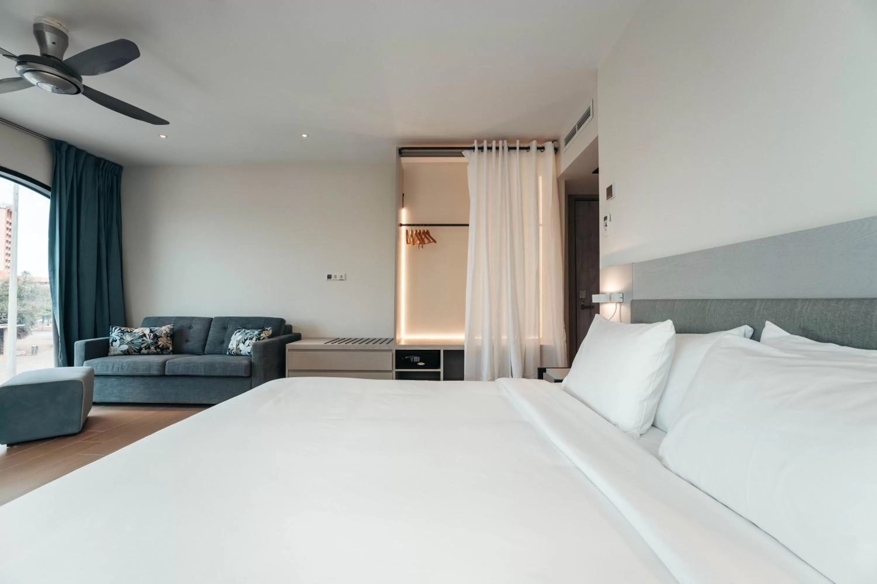 Photo of the whole room, Bed in Elements Hotel & Shops Curaçao