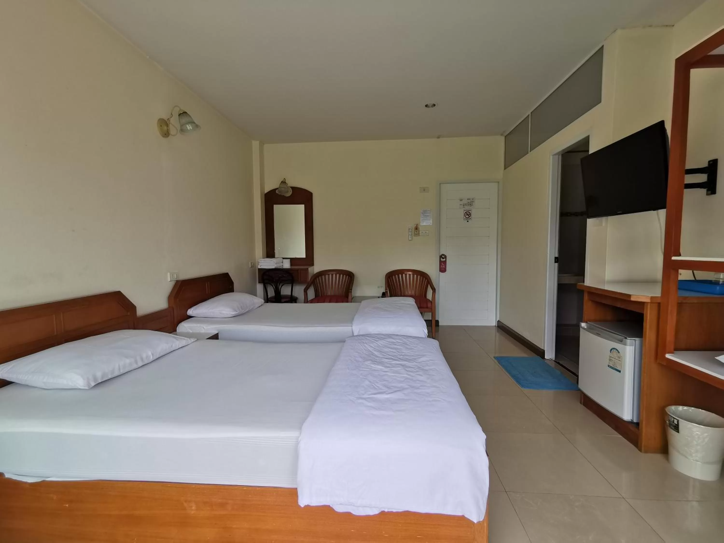 Photo of the whole room, Bed in Subhamitra Hotel Hua Hin-SHA Certified