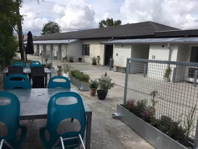 Balcony/Terrace in Motel Poppelvej