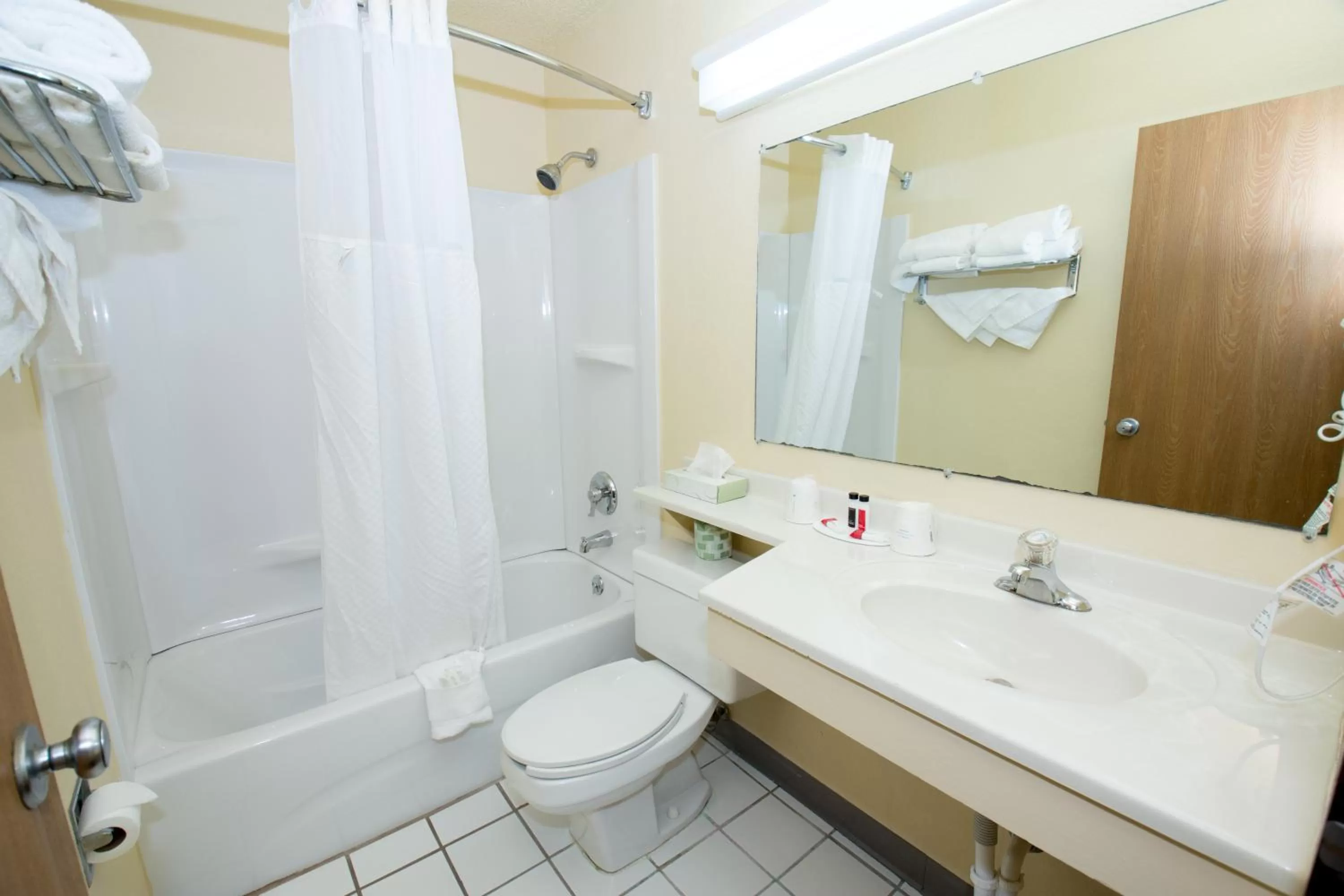 Shower in Super 8 by Wyndham Altoona