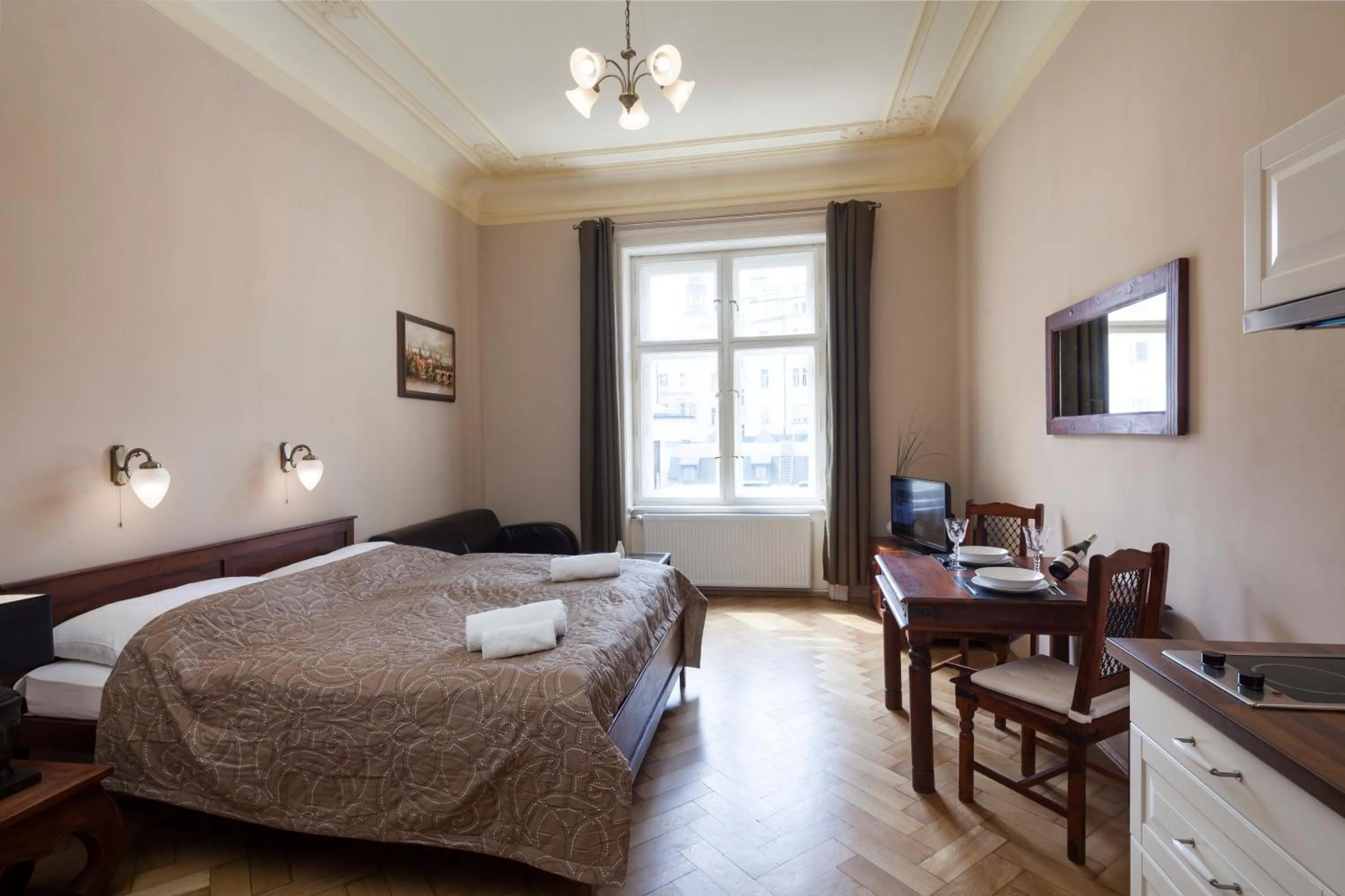 Photo of the whole room, Bed in Old Town - Dusni Apartments