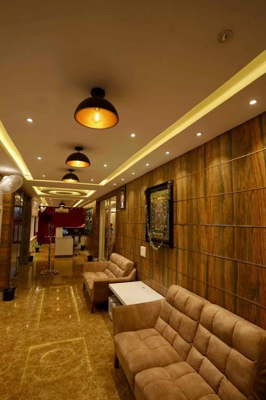 Lobby or reception in Geetha Govindham