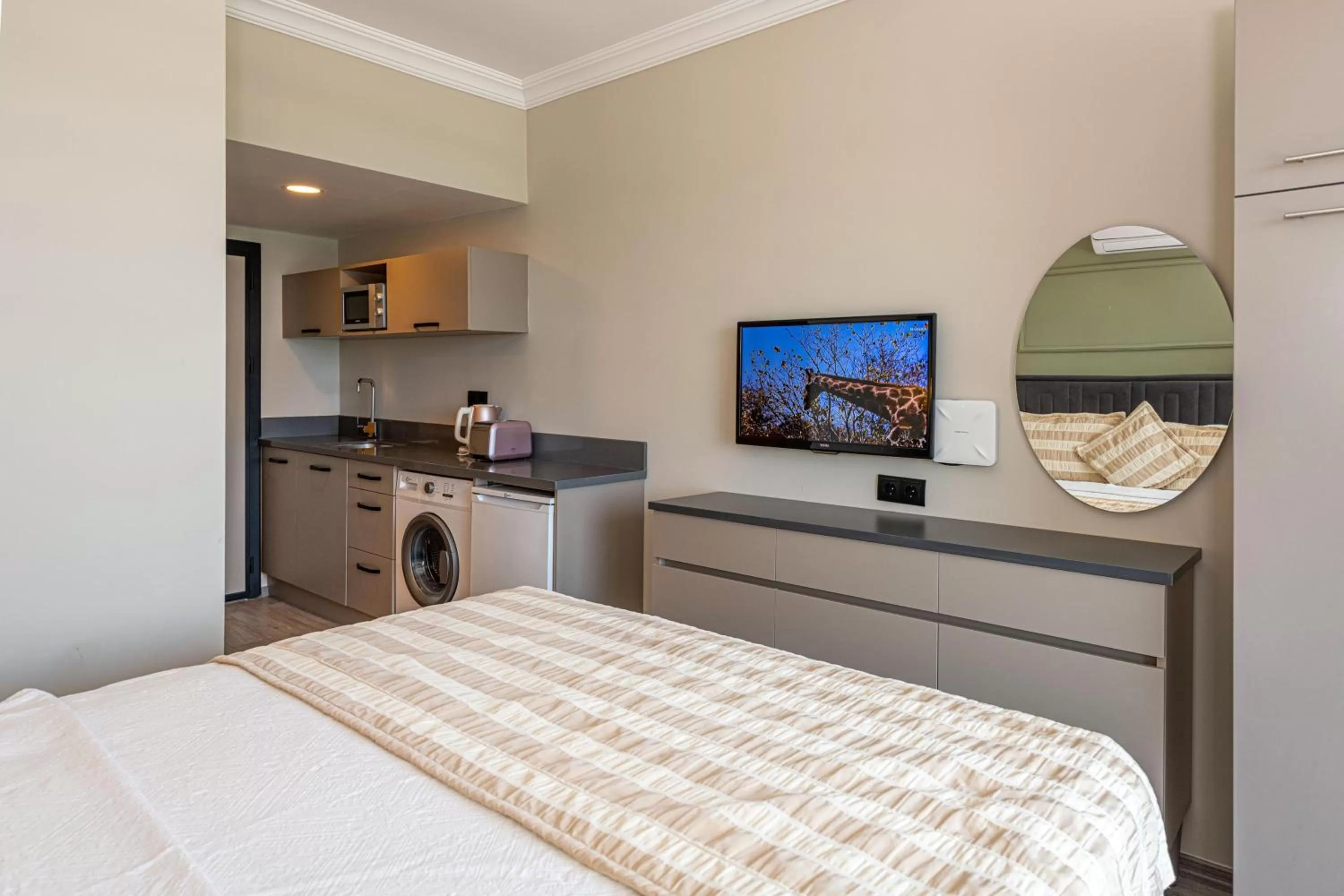 Bed in IDEE SUİTES Fethiye