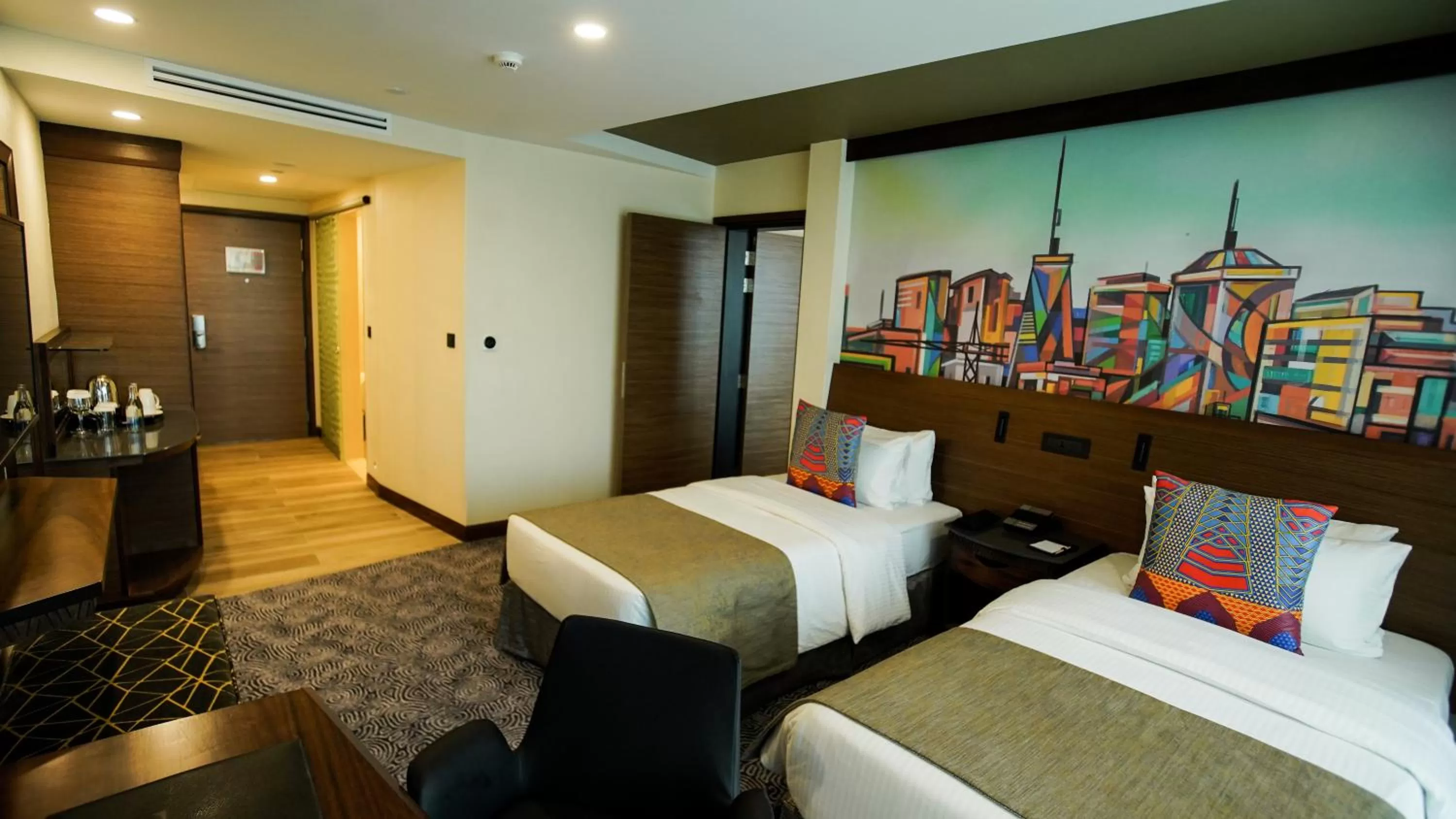 Bed in Sarova Panafric Hotel