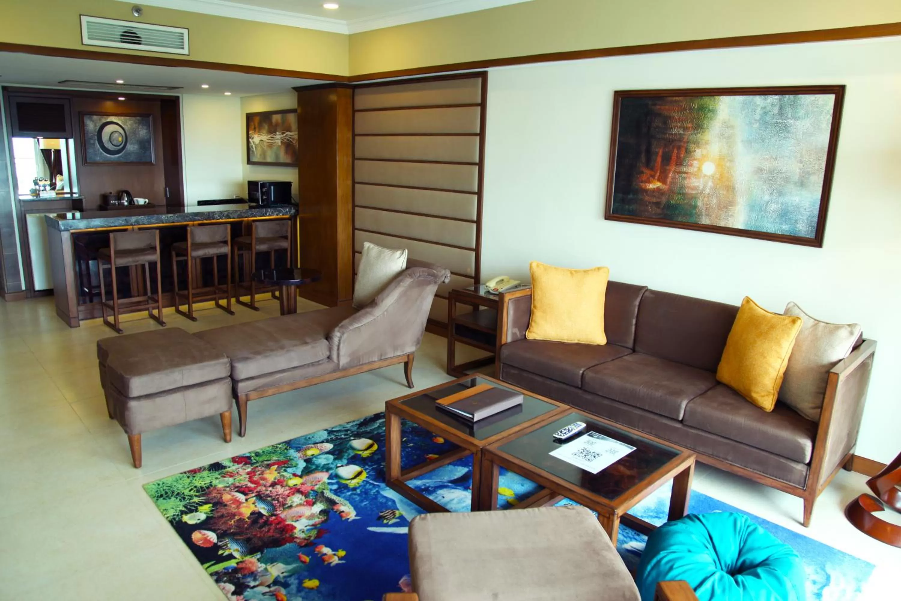 Living room in Jpark Island Resort & Waterpark Cebu