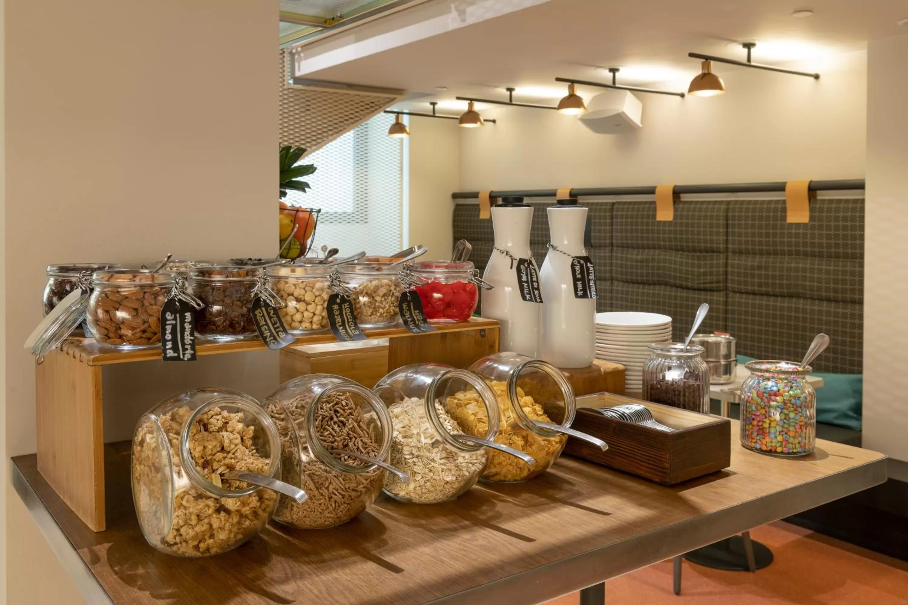 Buffet breakfast in Room Mate Collection Giulia, Milan