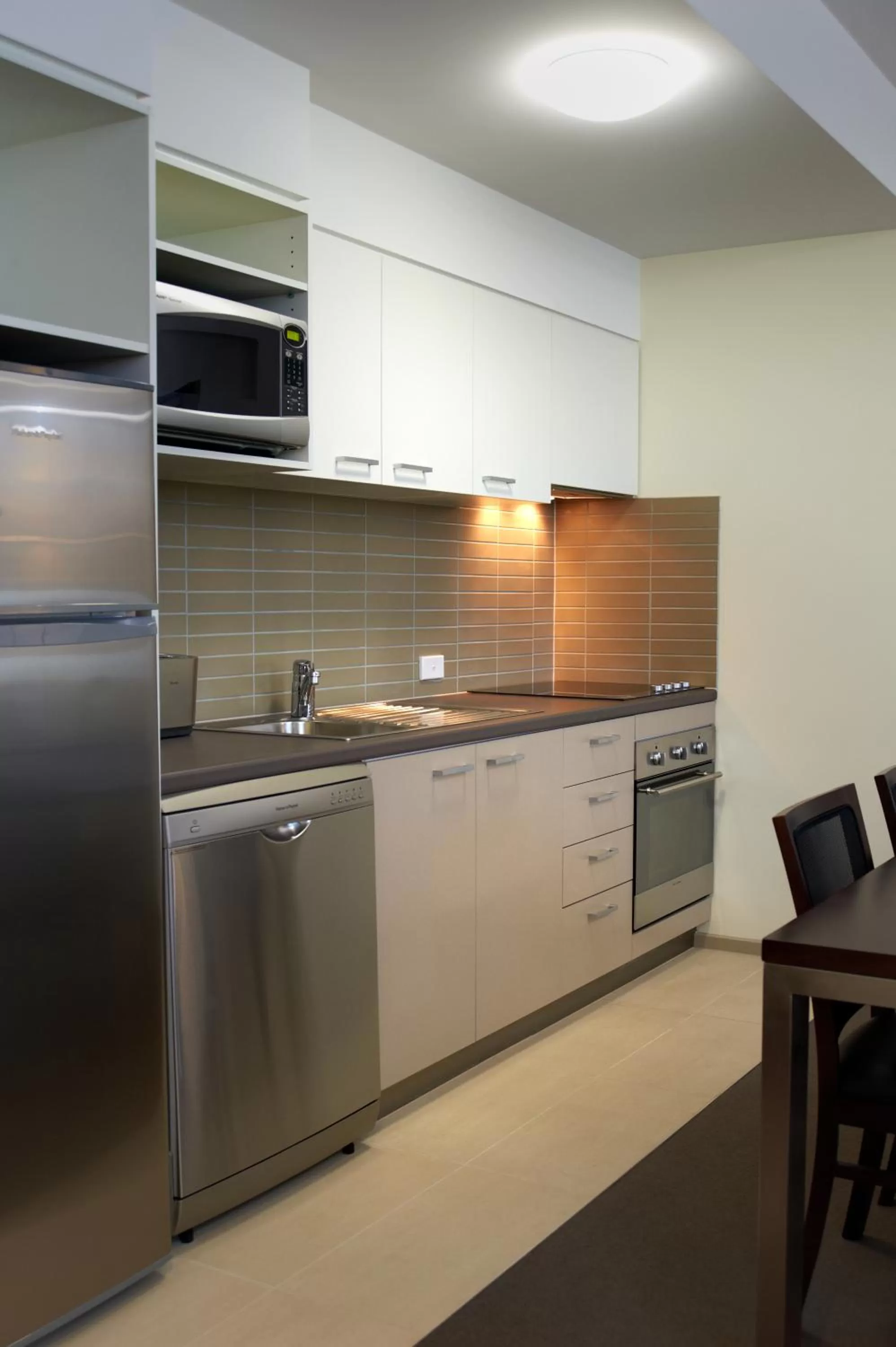 Kitchen or kitchenette in Quest Moorabbin