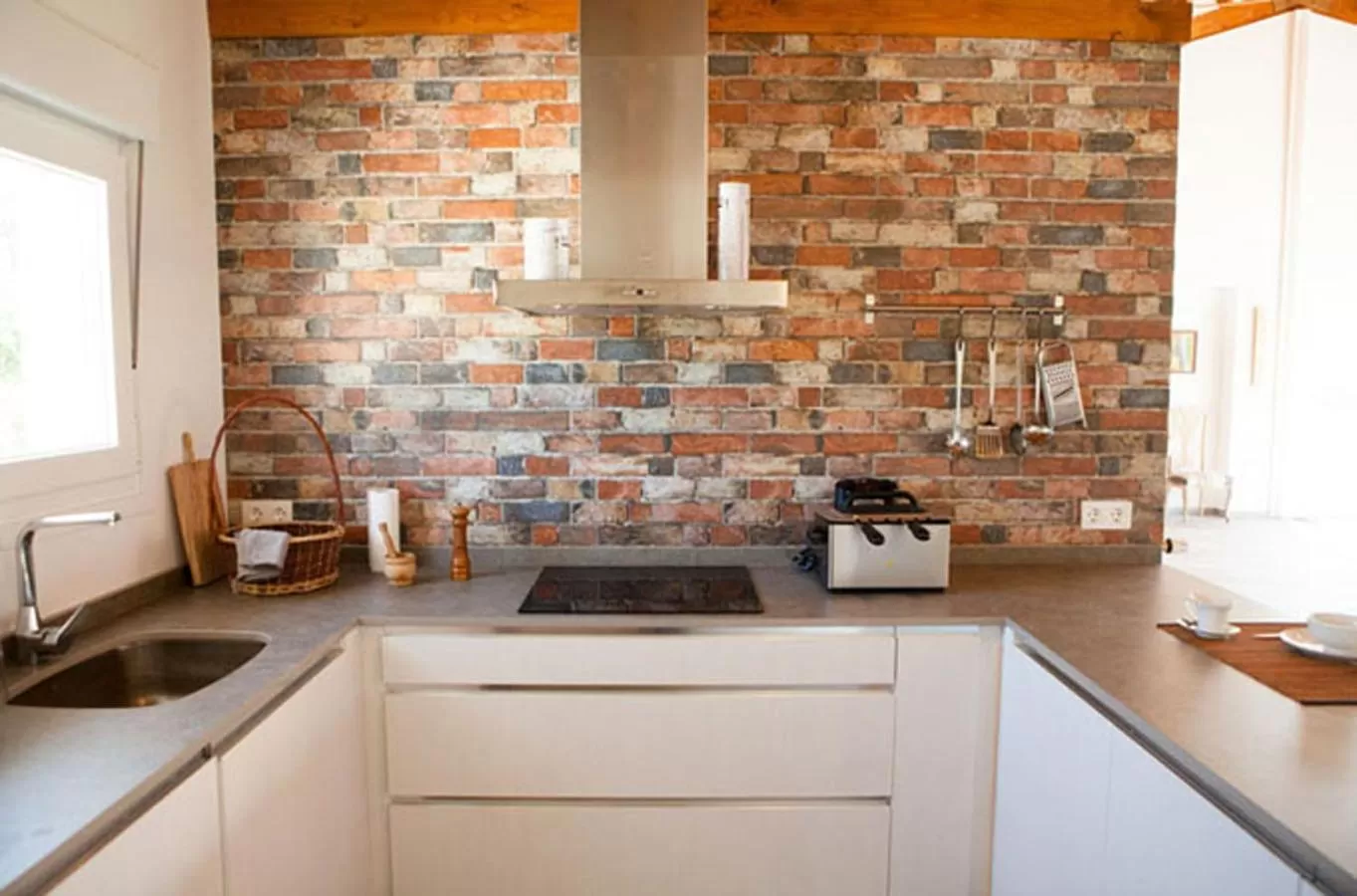 Kitchen or kitchenette in Casa Rural Txokoetxe