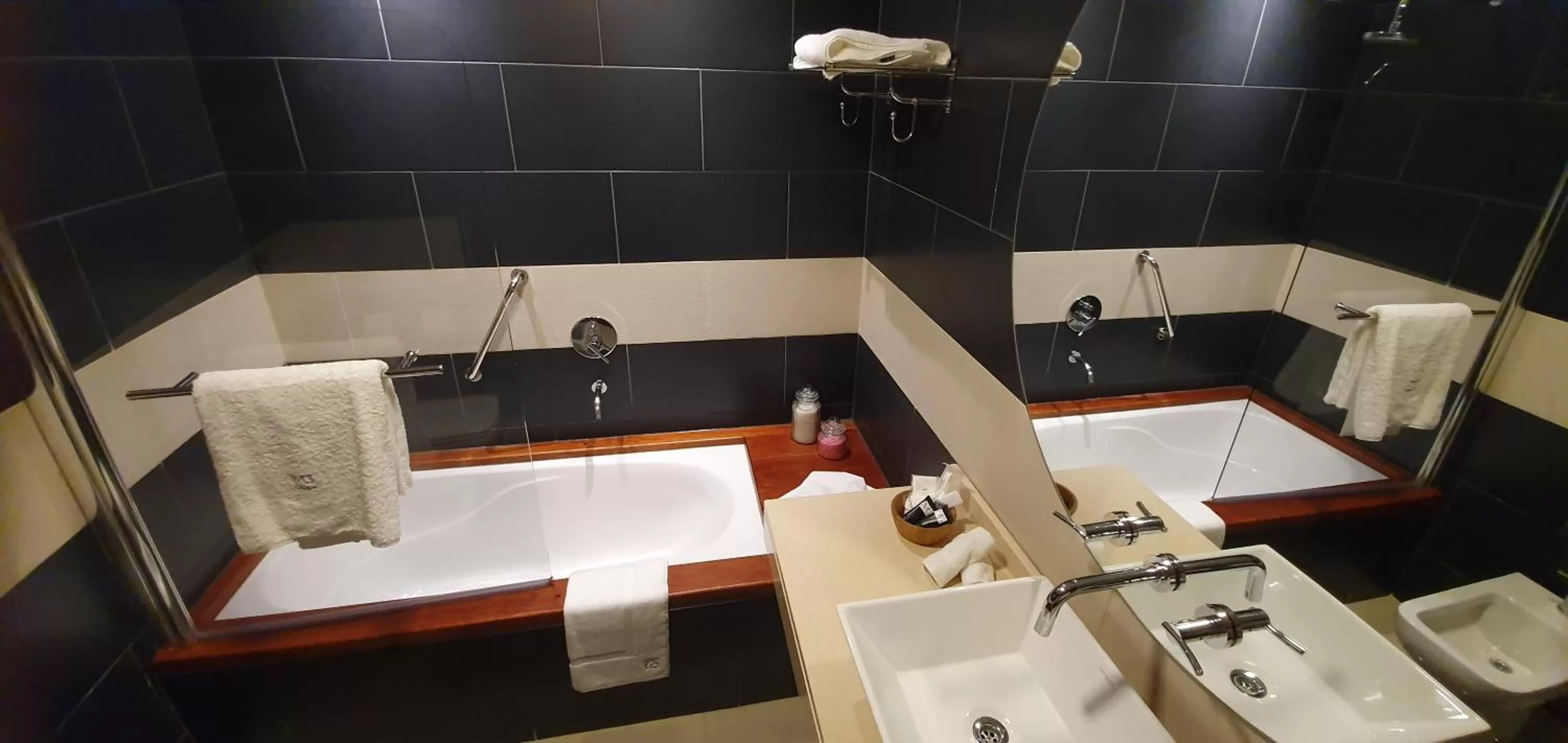 Bathroom in MG Design Hotel Boutique