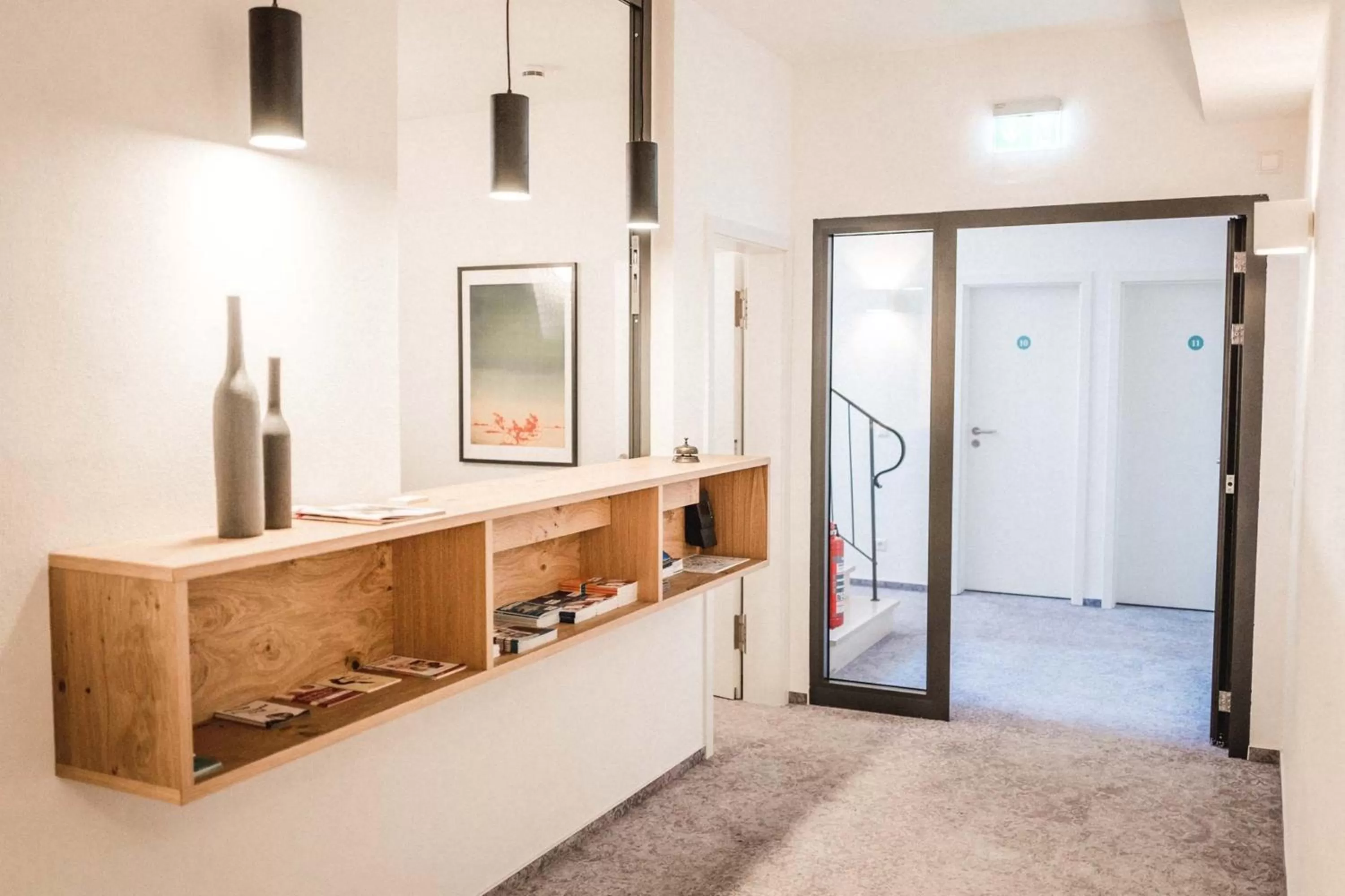 Lobby or reception, Kitchen/Kitchenette in Ulmer Münster Hotel