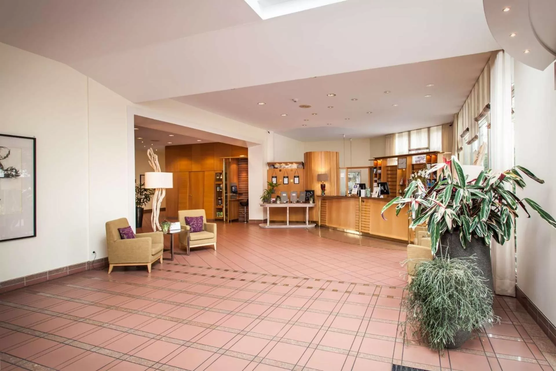 Lobby or reception in Hotel Deutscher Hof