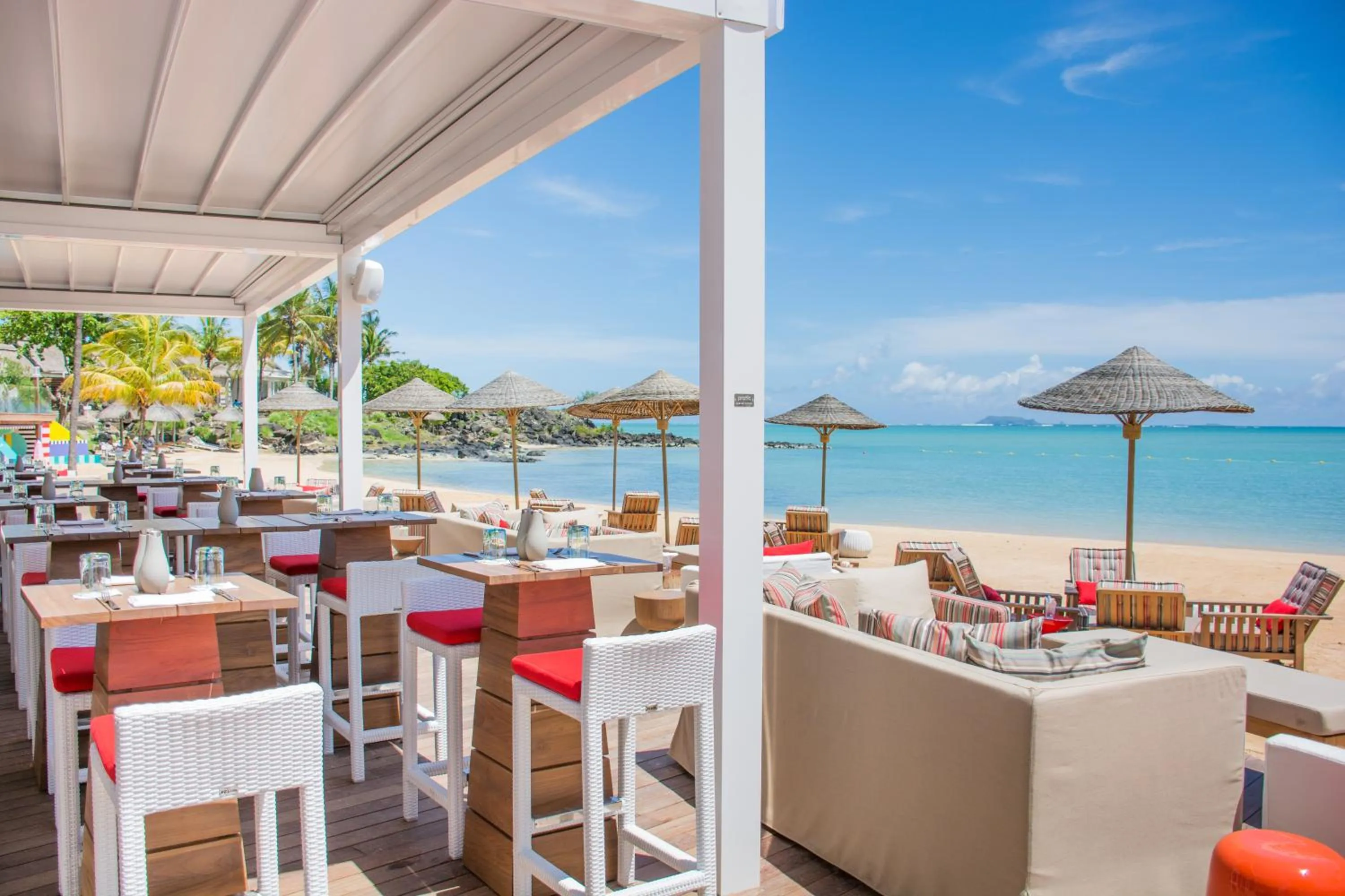 Restaurant/places to eat in LUX* Grand Gaube Resort & Villas