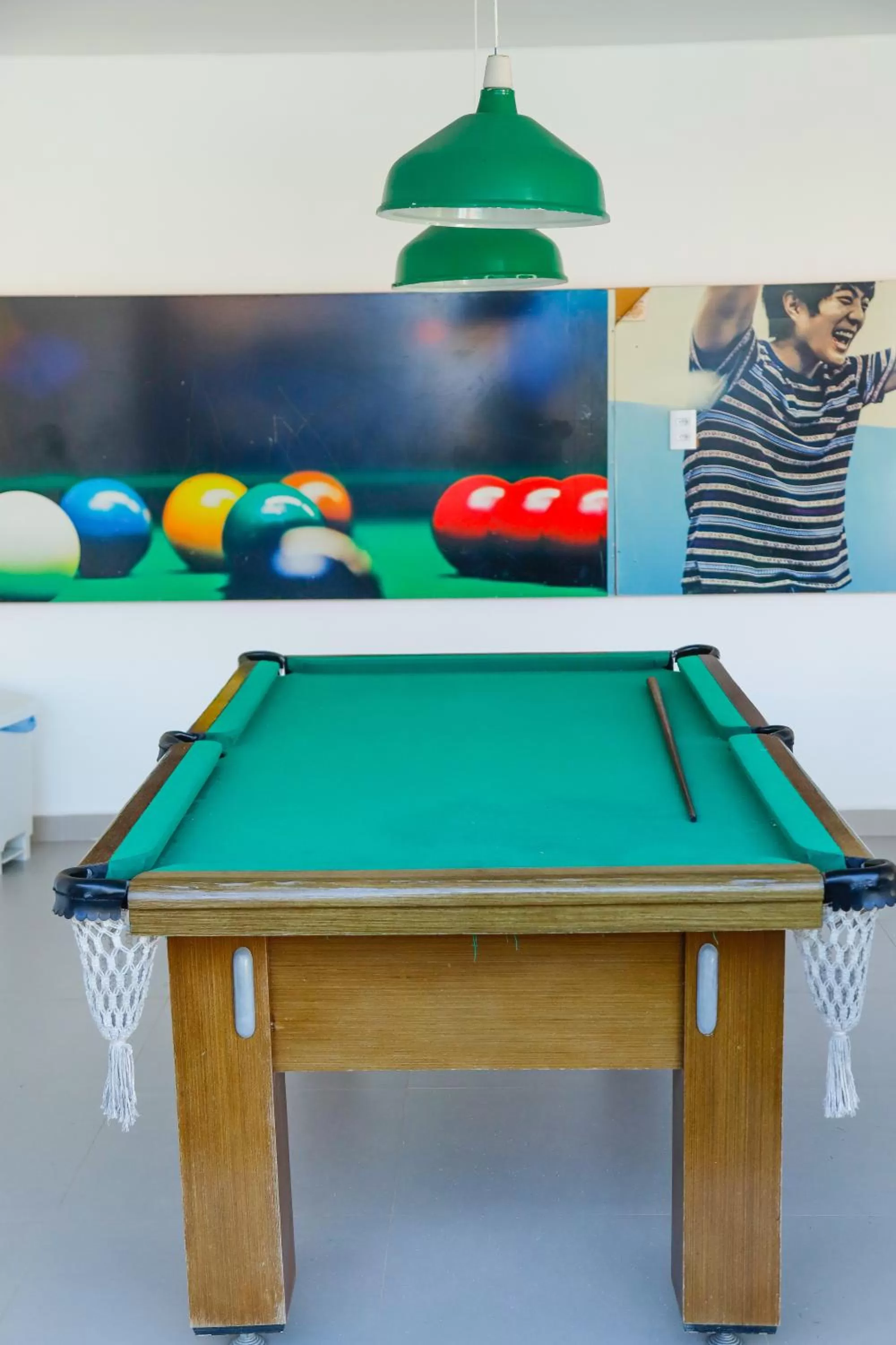 Billiards in Pousada Sol e Mar