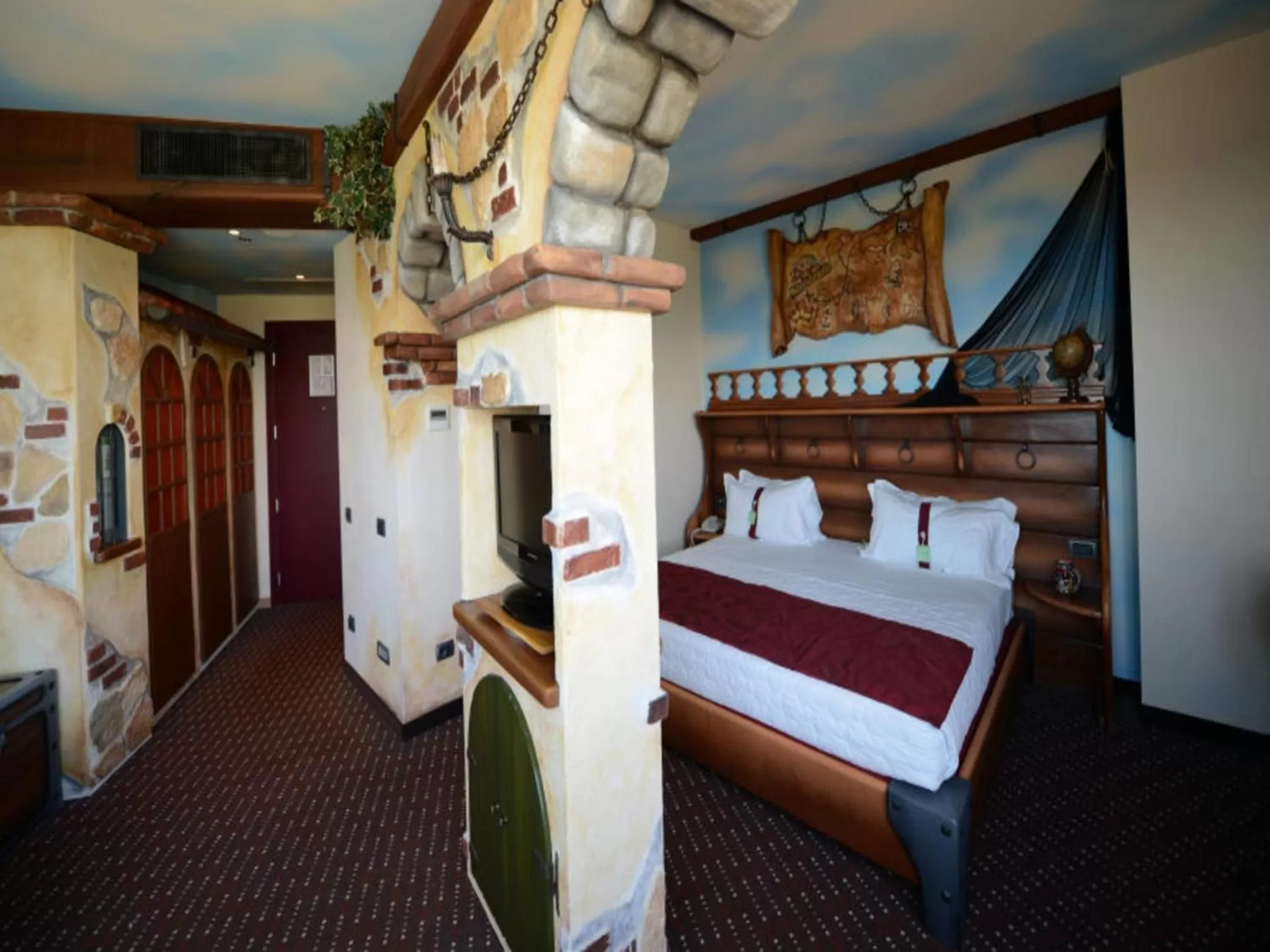 Bed in Grand Hotel Mattei