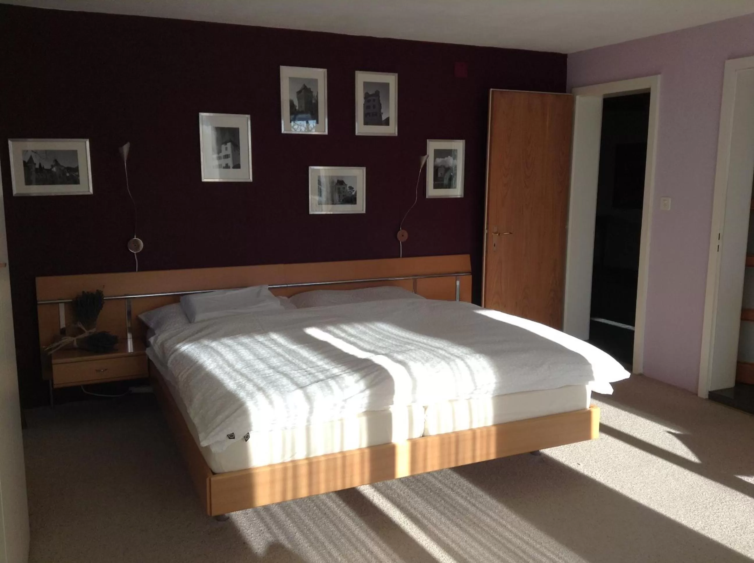 Bed in BnB Chantevent