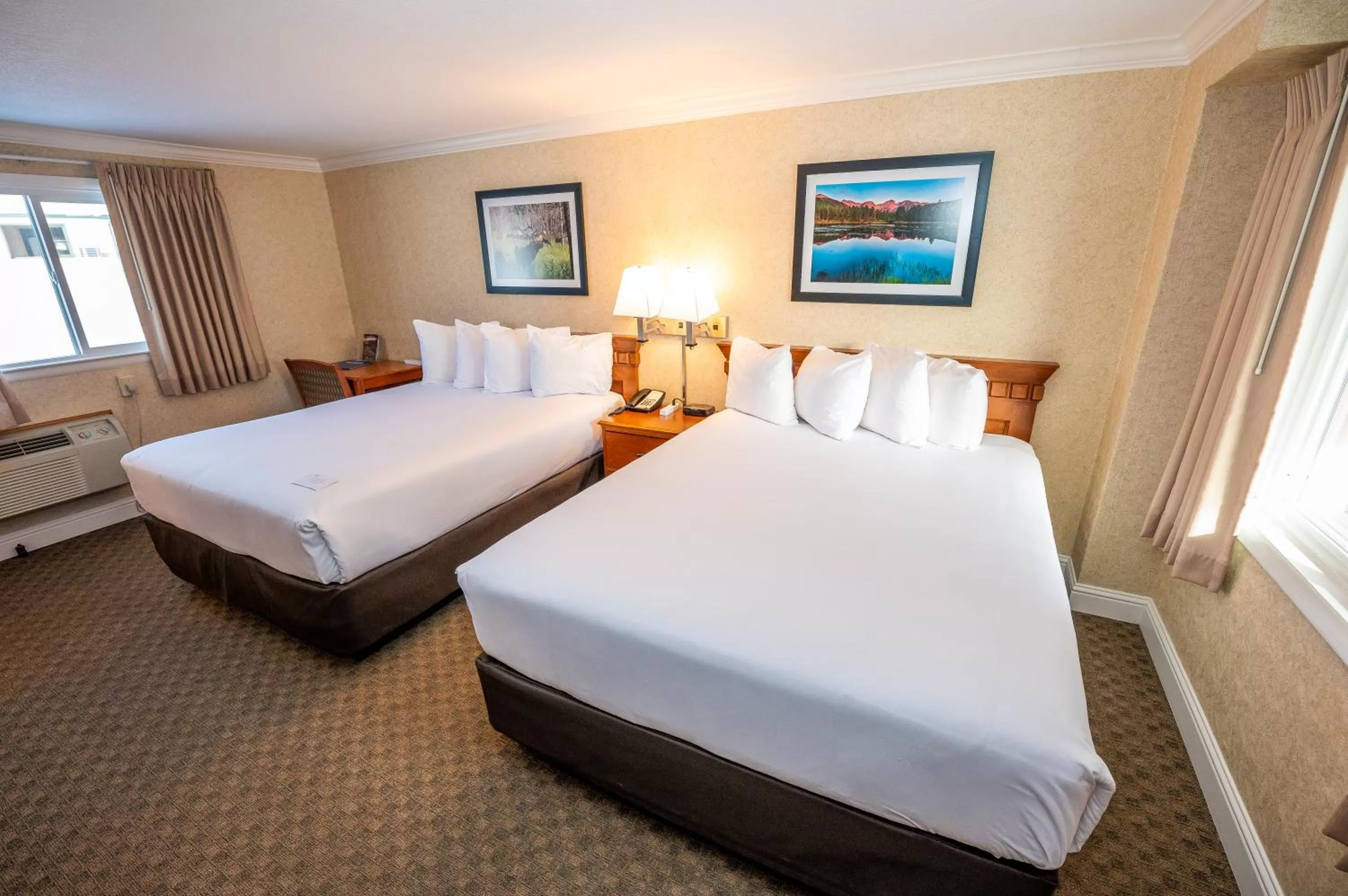 Bed in Blue Door Inn