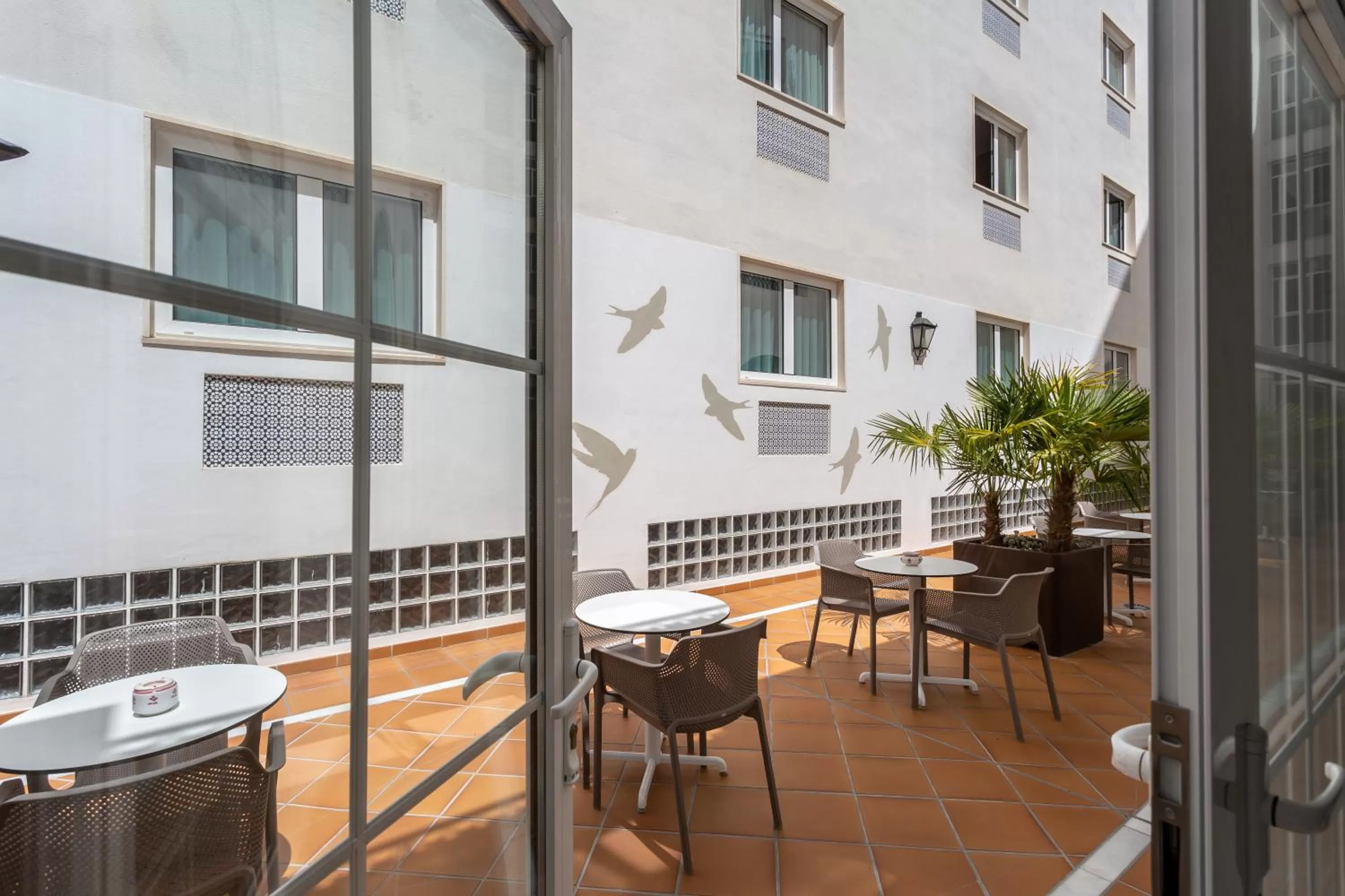 Patio in Monte Triana