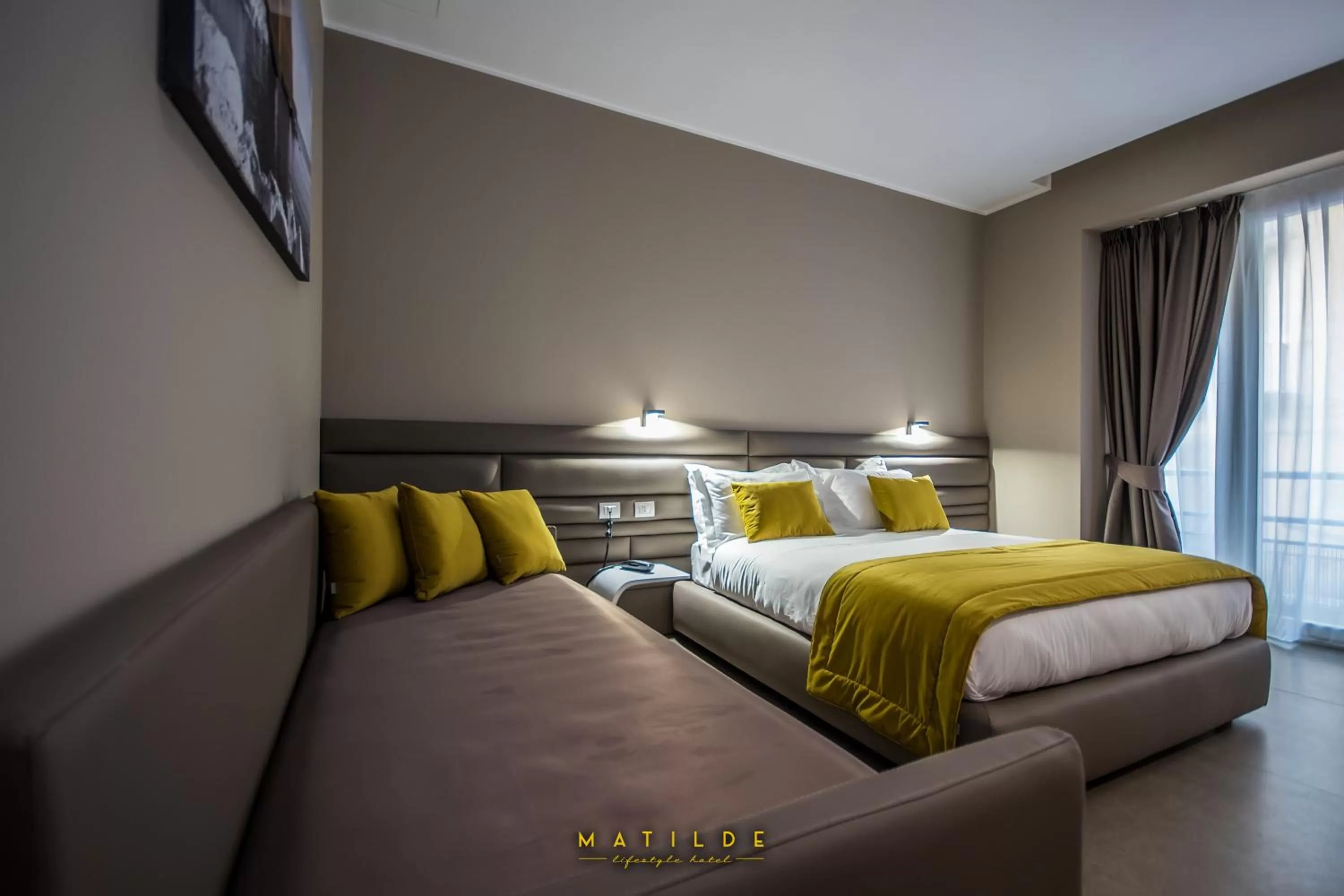 Bedroom, Bed in Hotel Matilde - Lifestyle Hotel