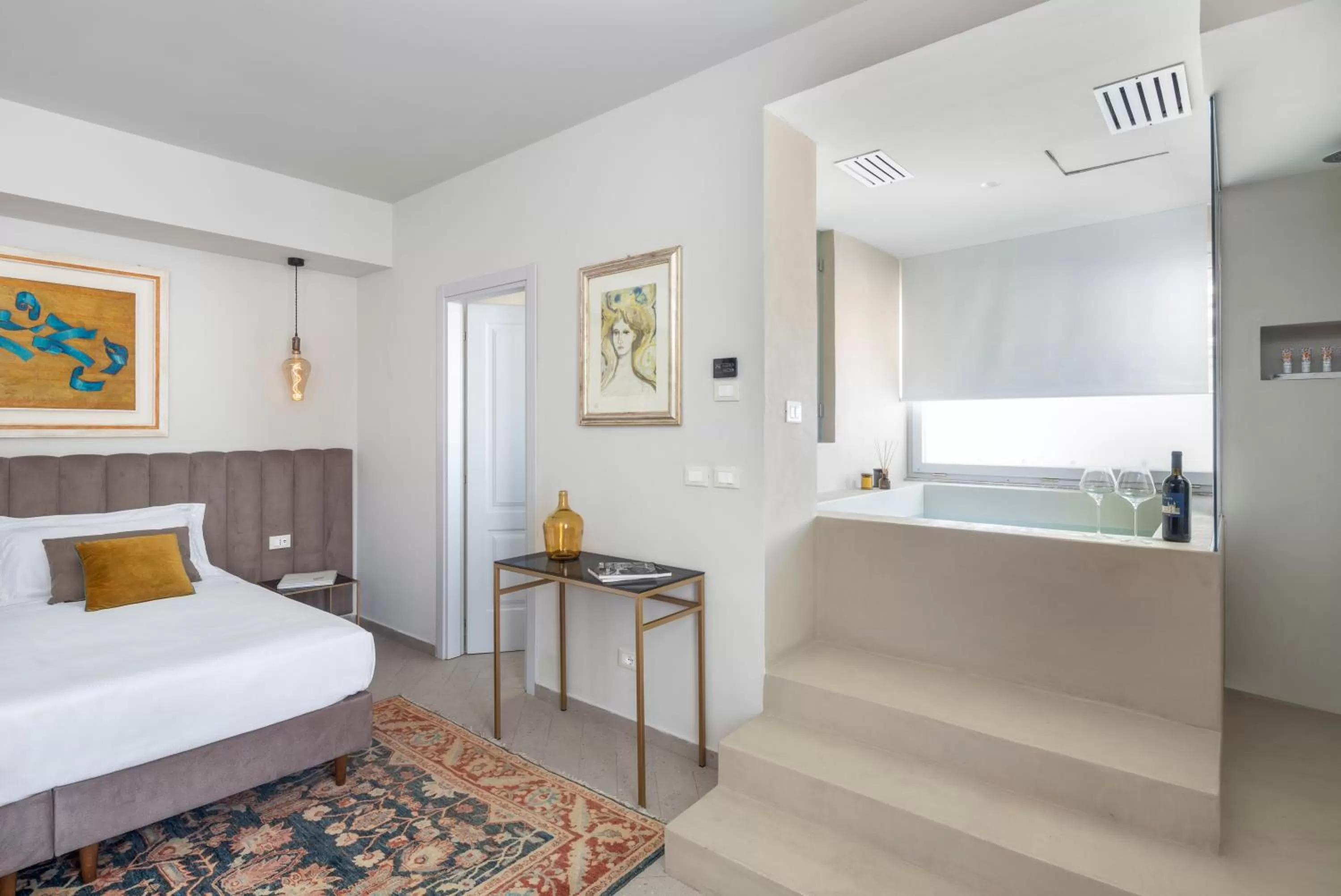 Bedroom, Bed in Hotel Villa Paradiso