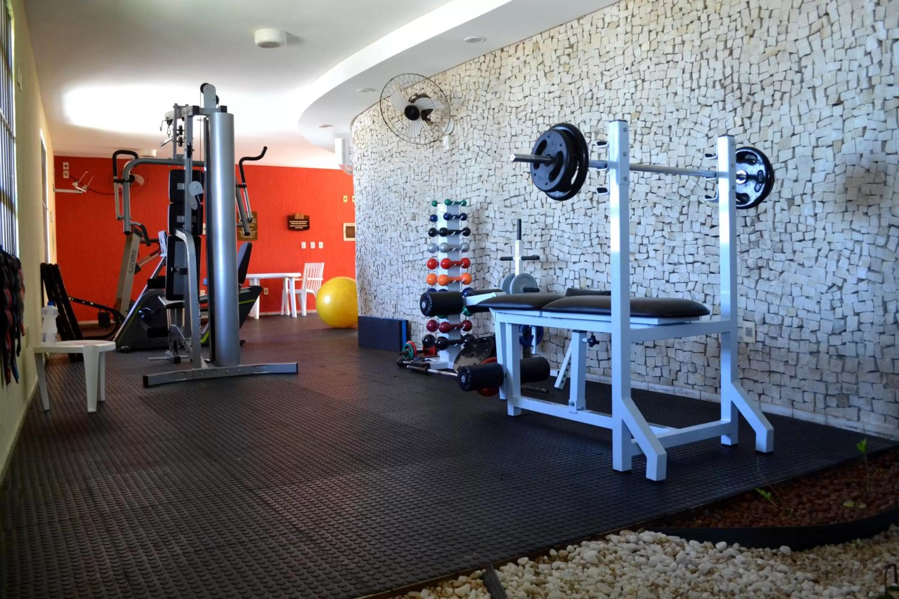 Fitness centre/facilities in Visual Praia Hotel
