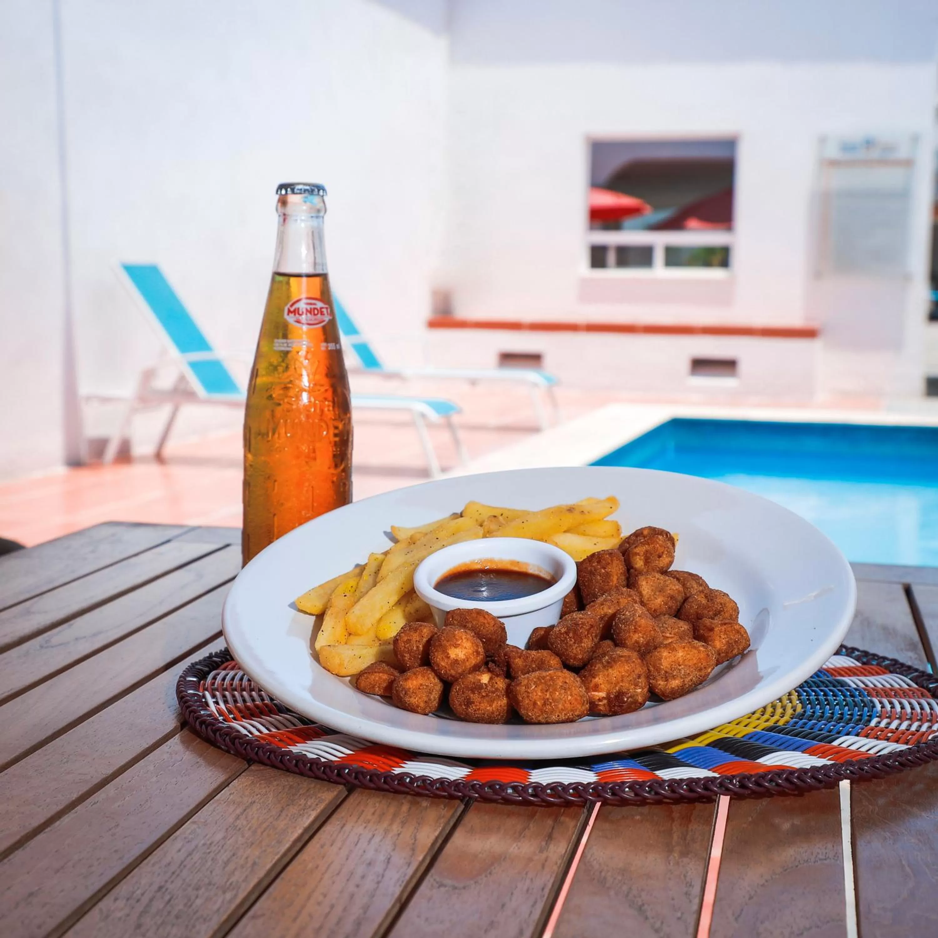 Food and drinks in Hotel Buen Valle