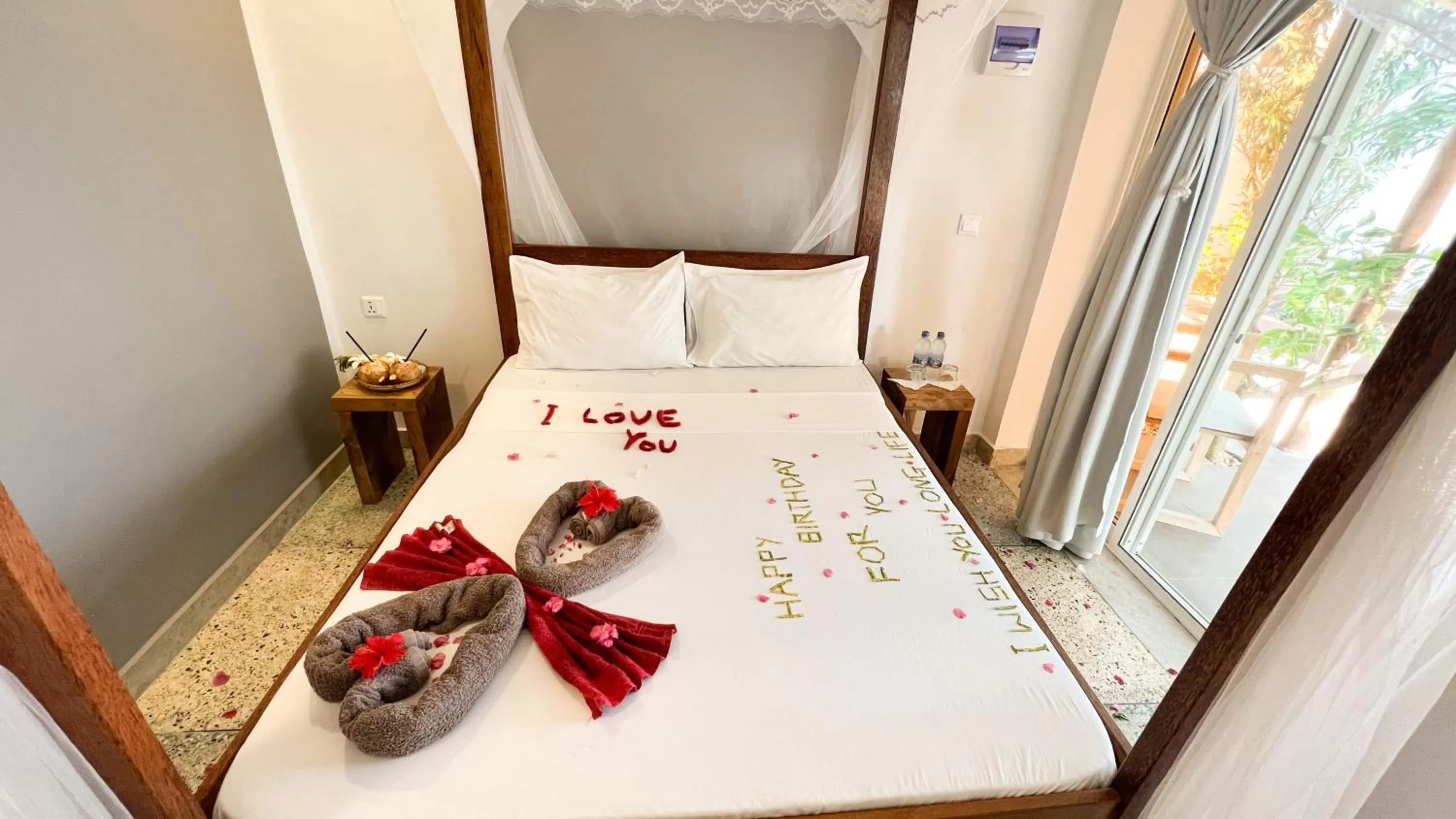 Bed in Seashore Villa