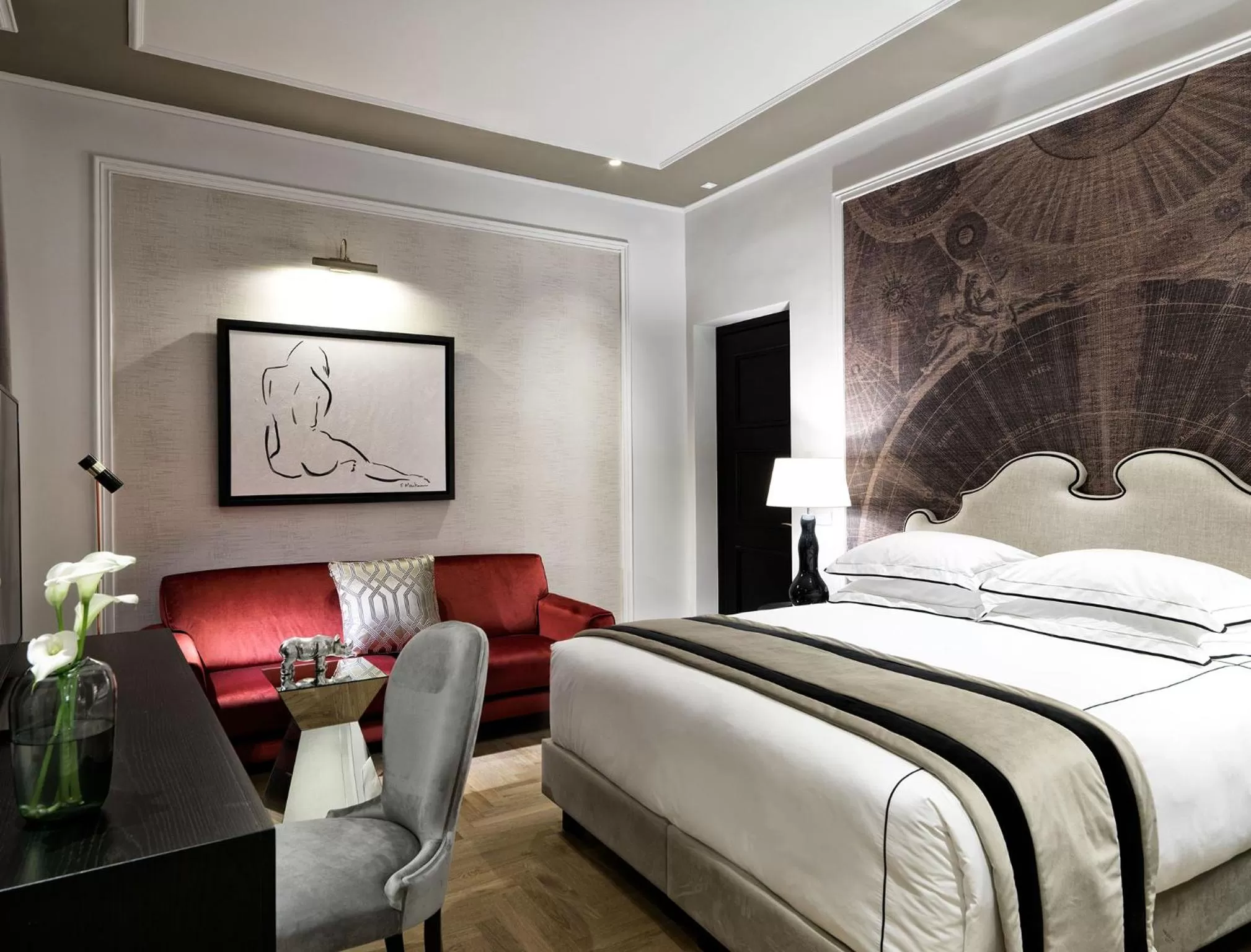 Bedroom, Bed in Albergo Gelsomino