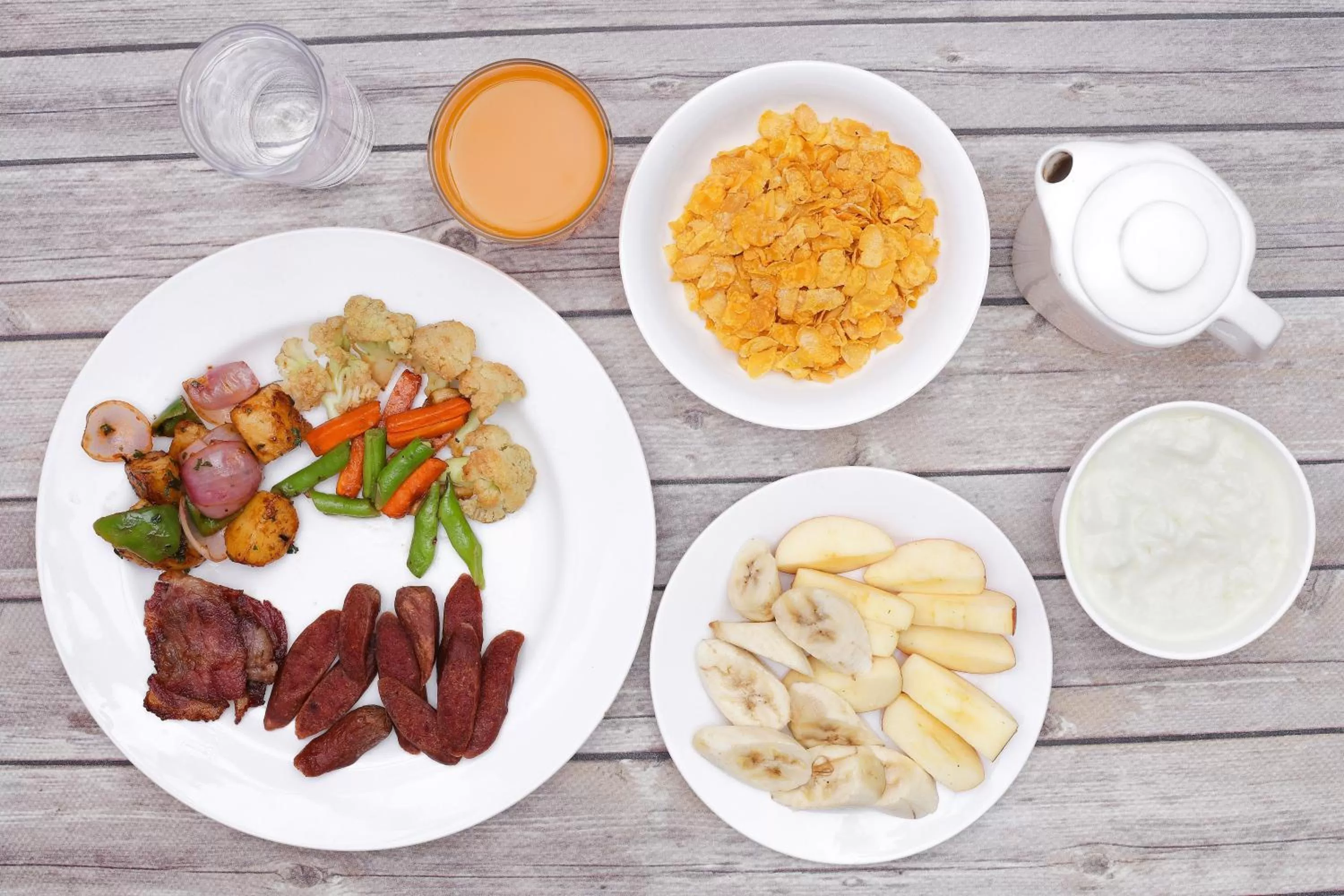 Food and drinks in Hotel Access Nepal