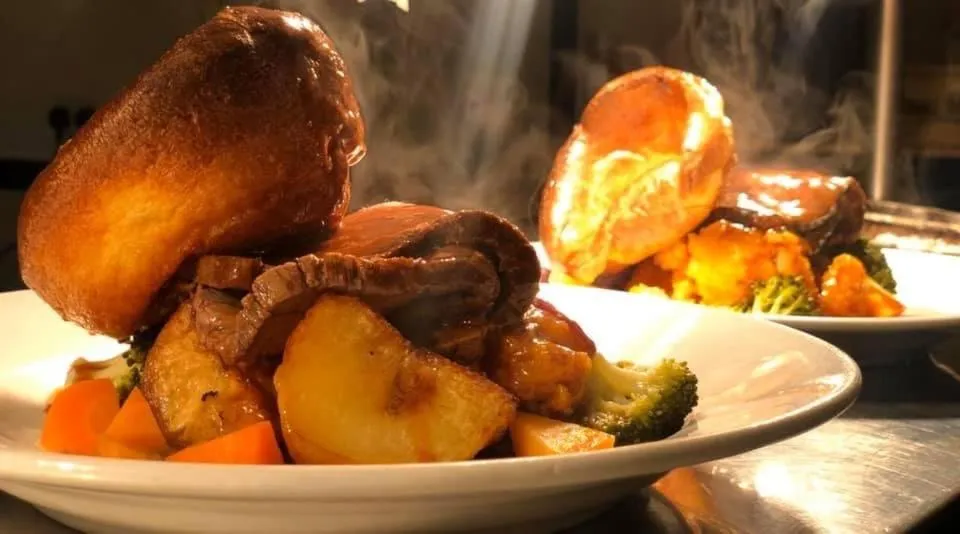 Food and drinks in The Lilly Restaurant With Rooms