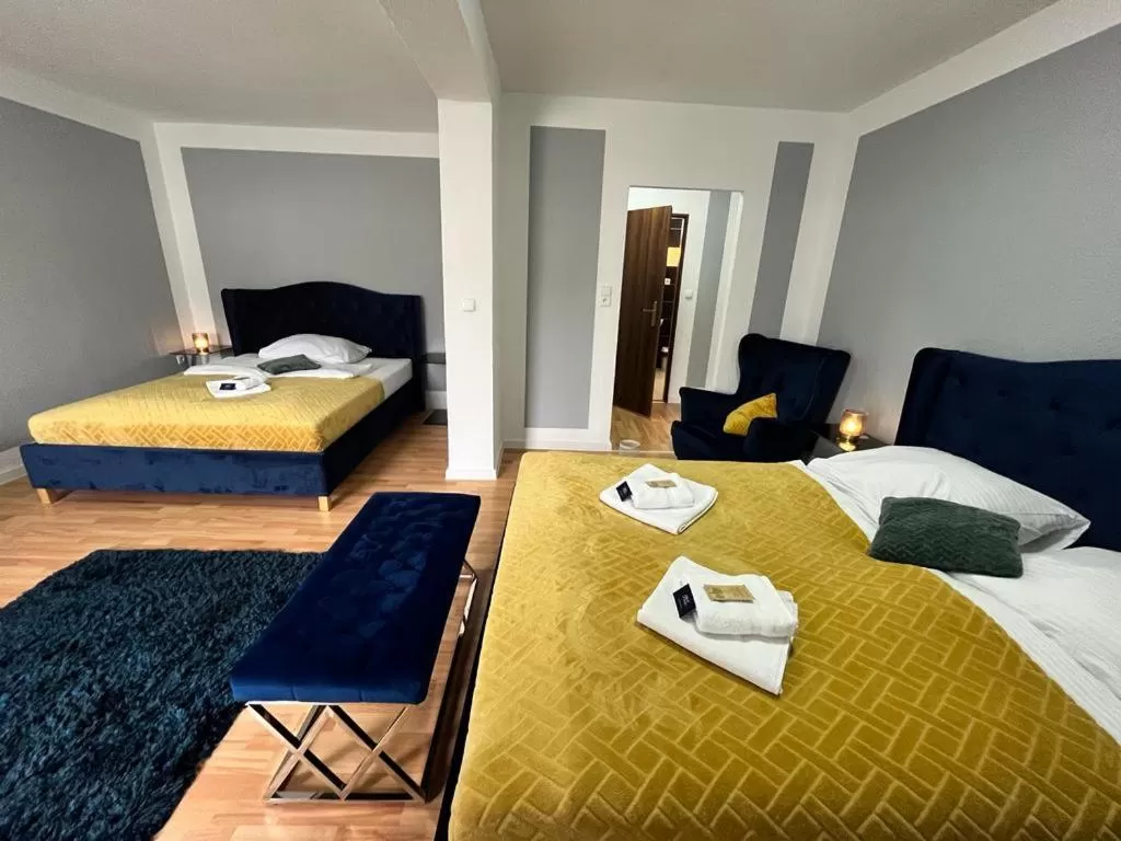 Photo of the whole room, Bed in Great Polonia Strzegom City Center