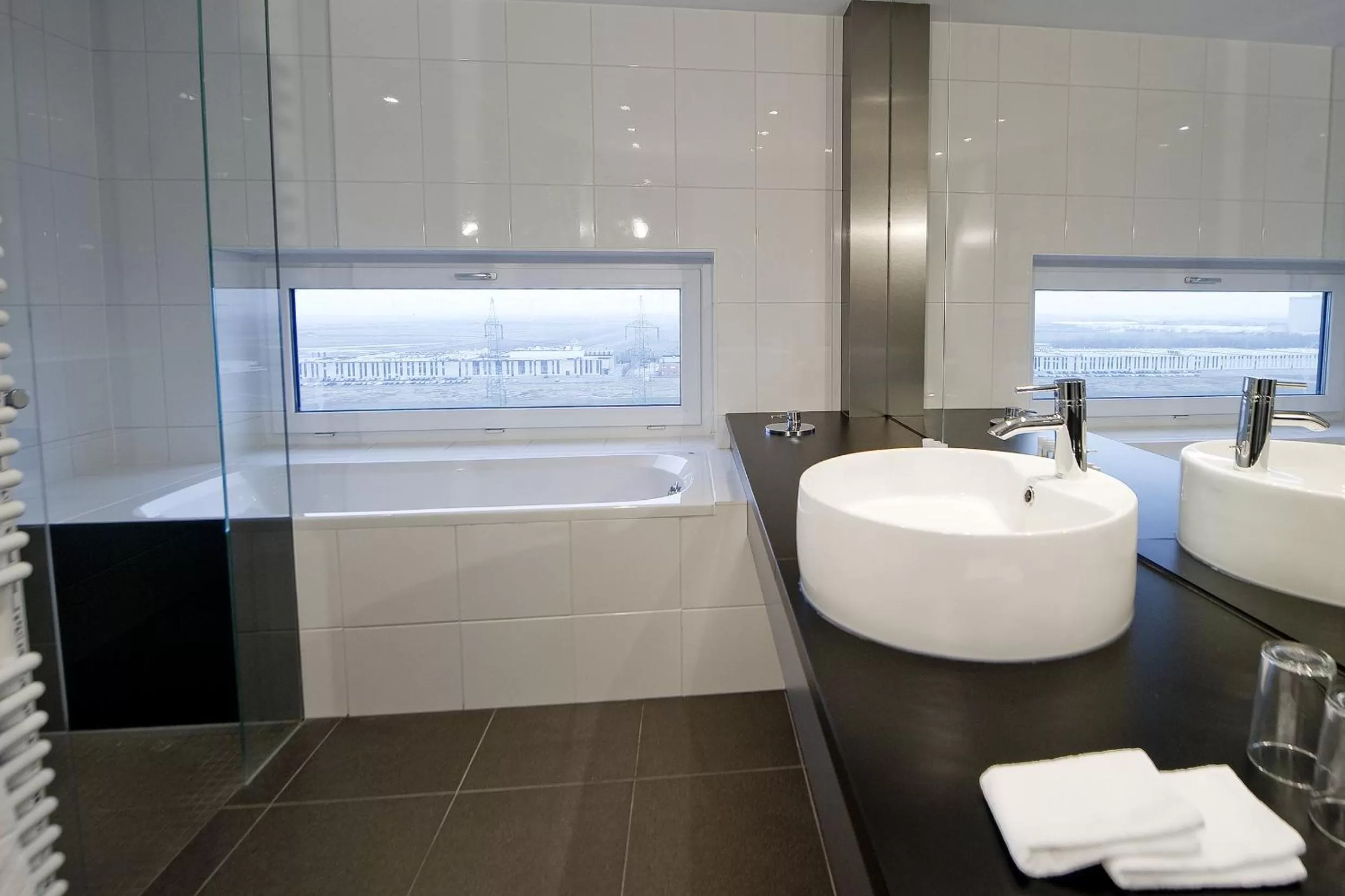 Bathroom in Pannonia Tower