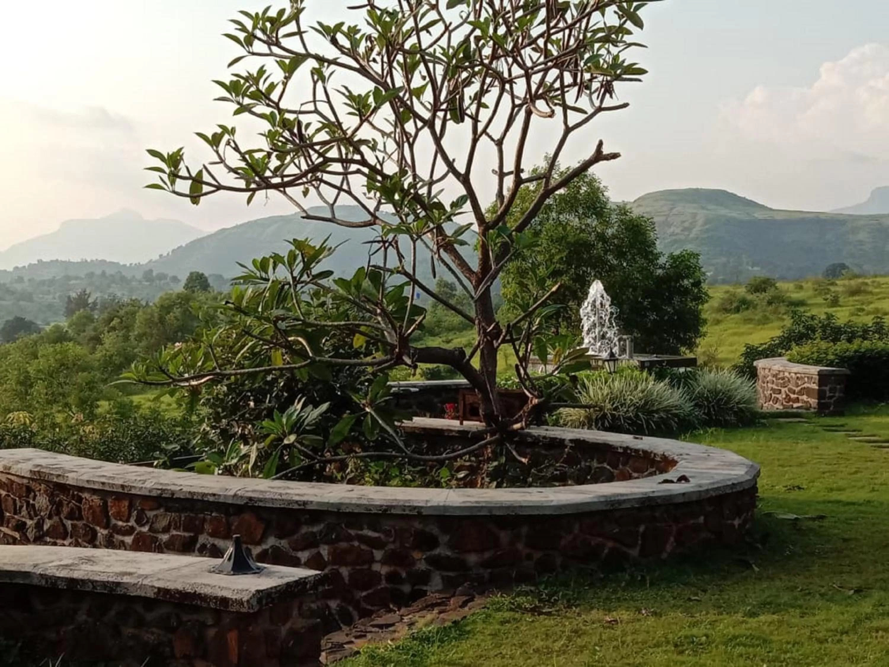 Garden view in Jayshin Lake Vaitarna Resort - Igatpuri