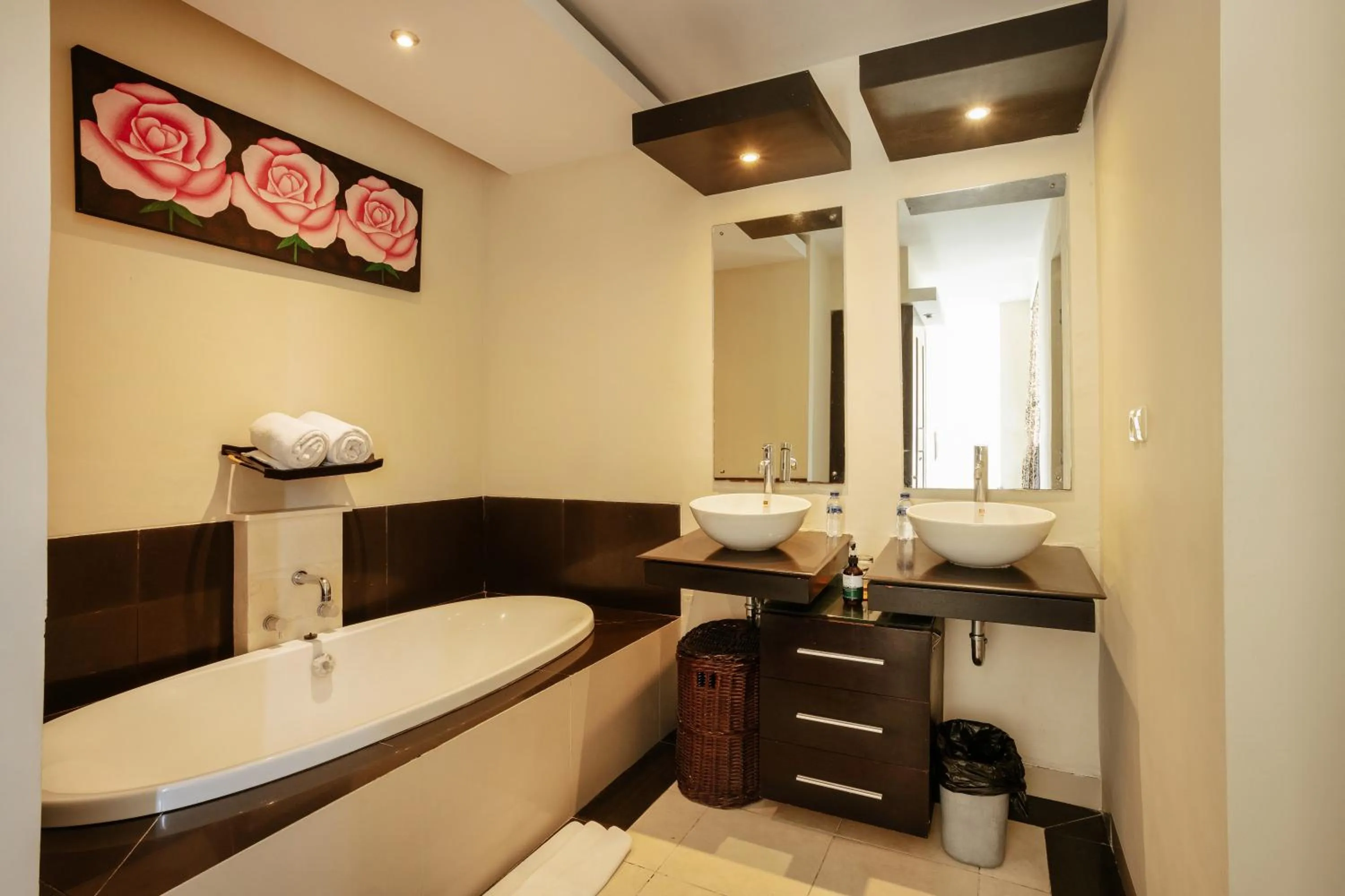 Bathroom in The Bidadari Villas and Spa Umalas - Seminyak
