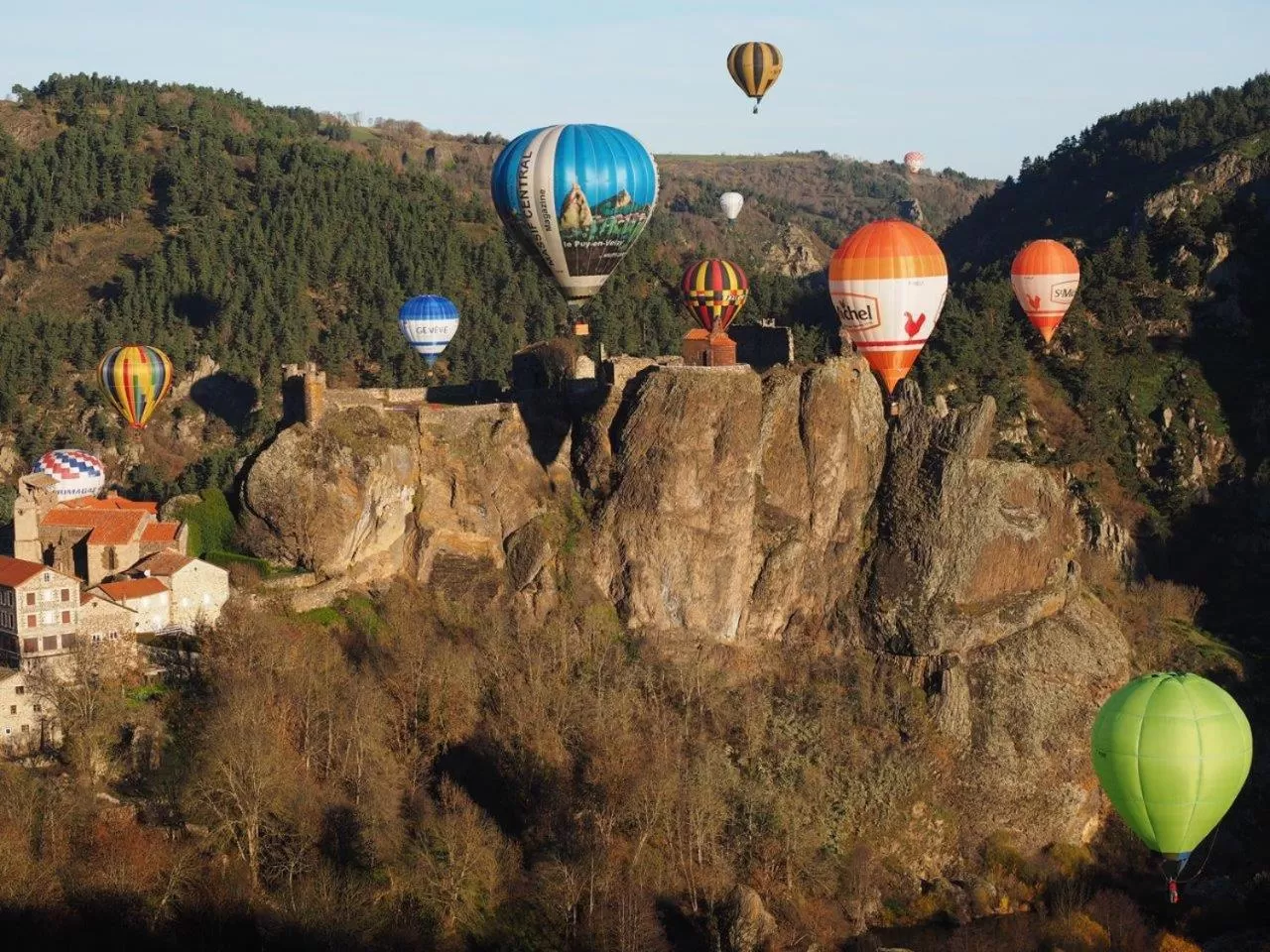 Natural landscape in ibis budget Le Puy En Velay