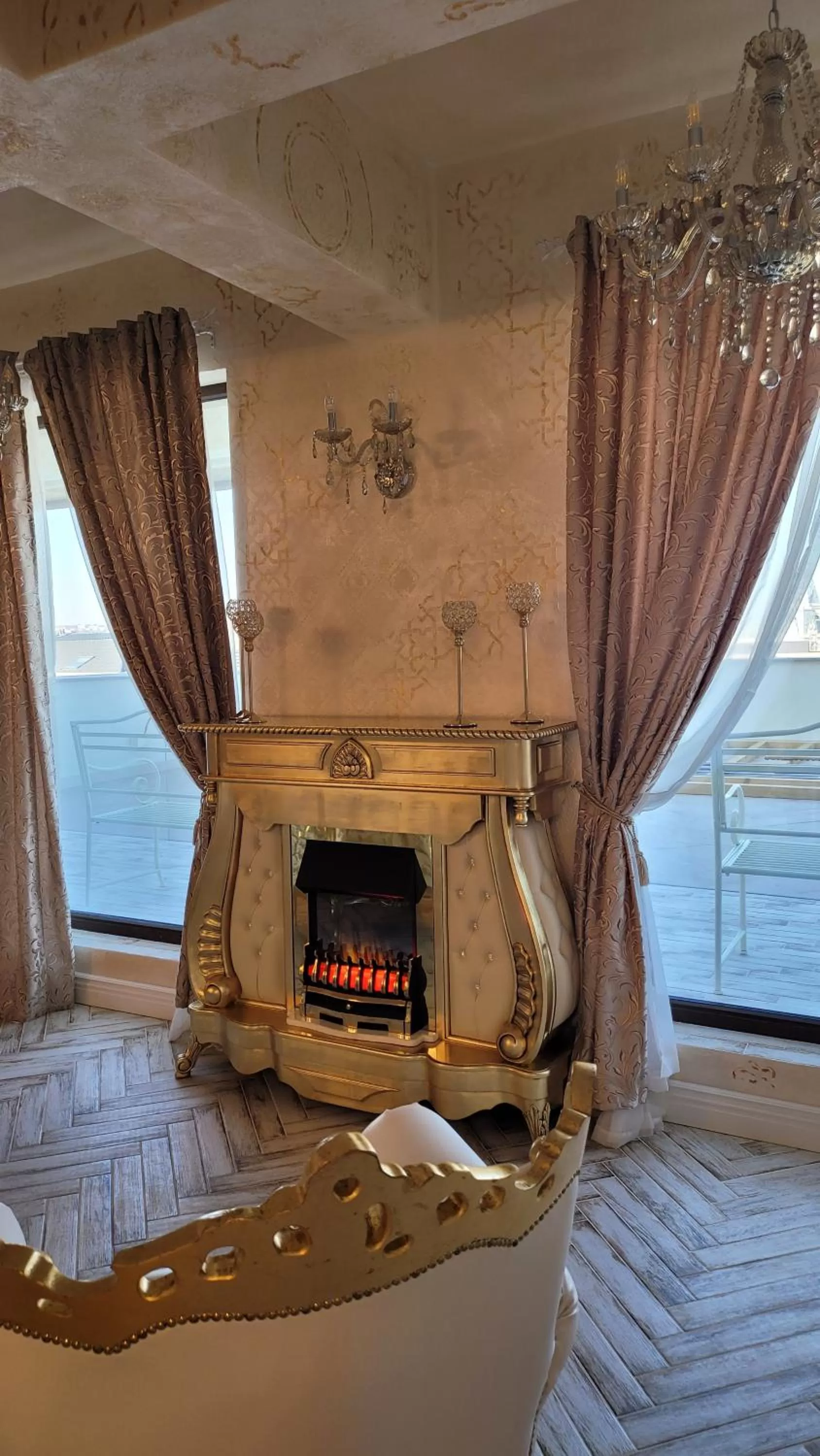 Living room, TV/Entertainment Center in Terrace Suites Iasi