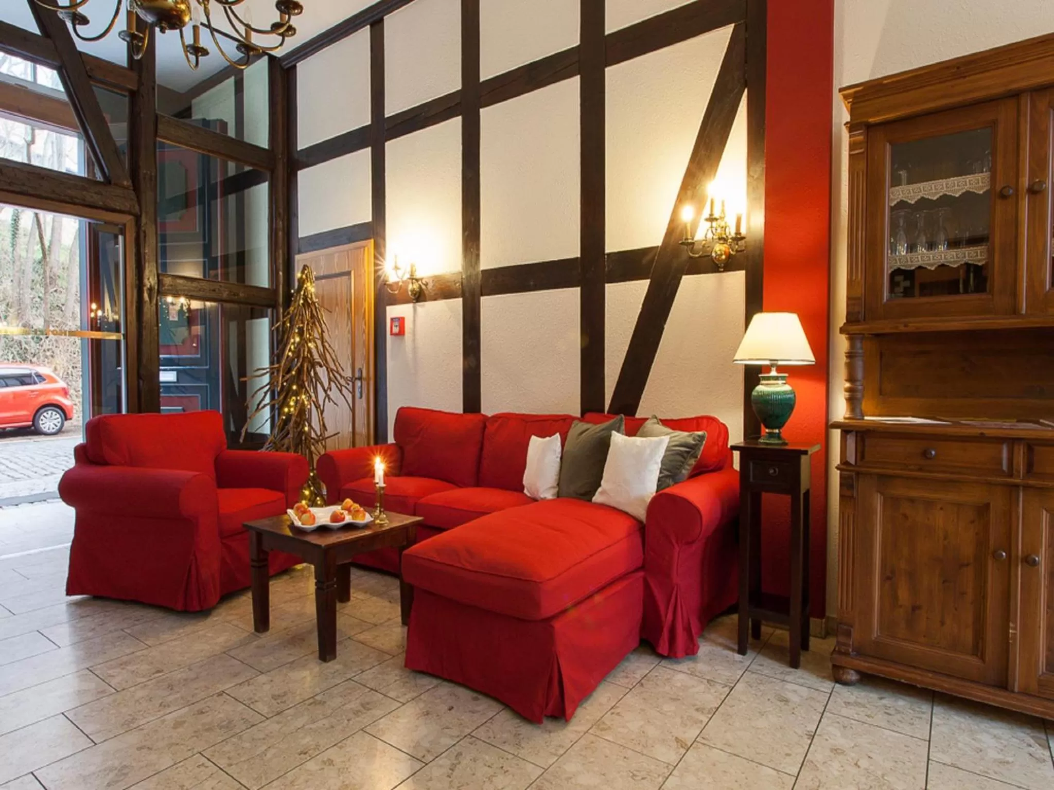 Seating area in Hotel Am Grudenberg