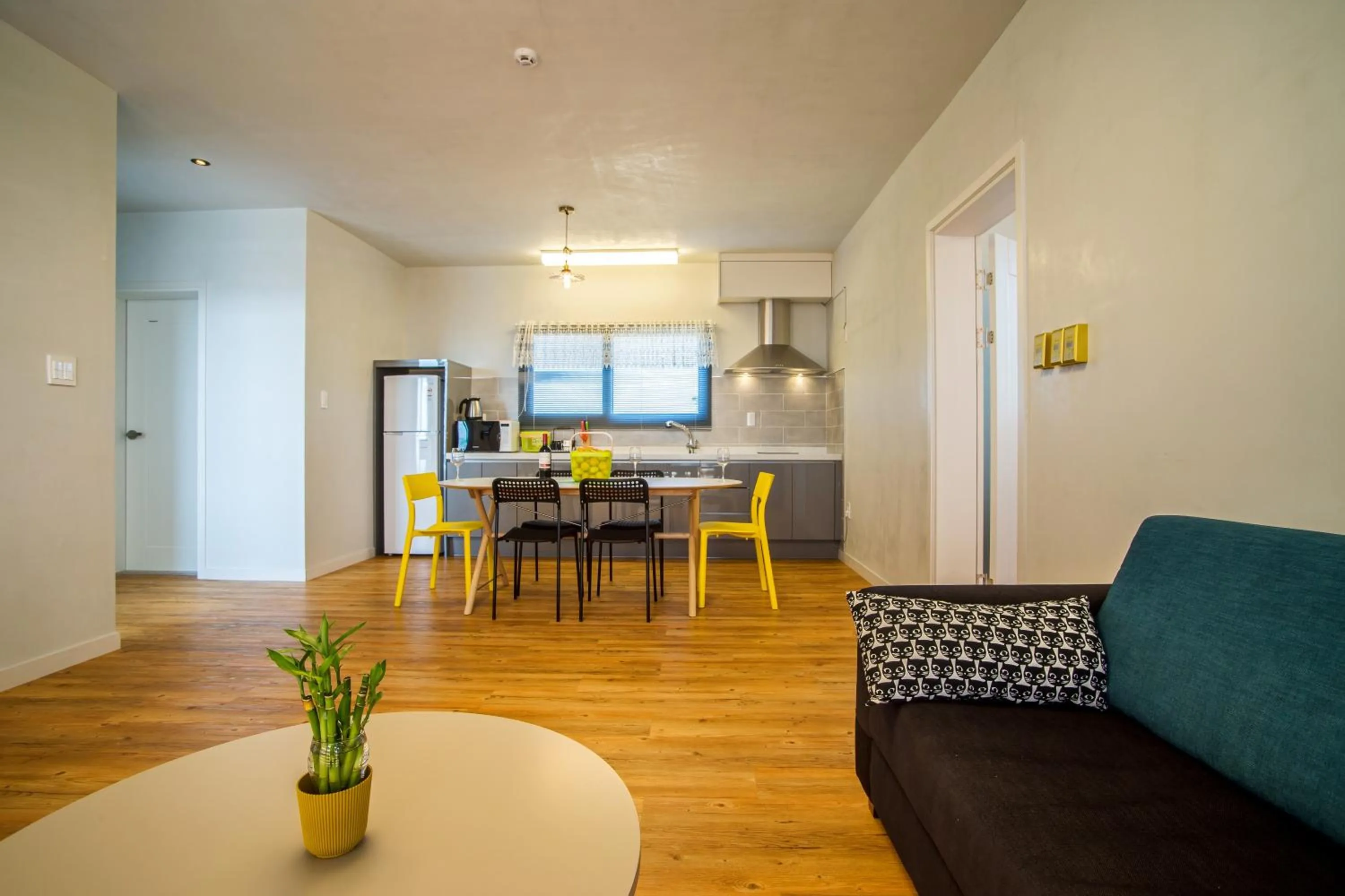 Living room in Poema Stay Pension