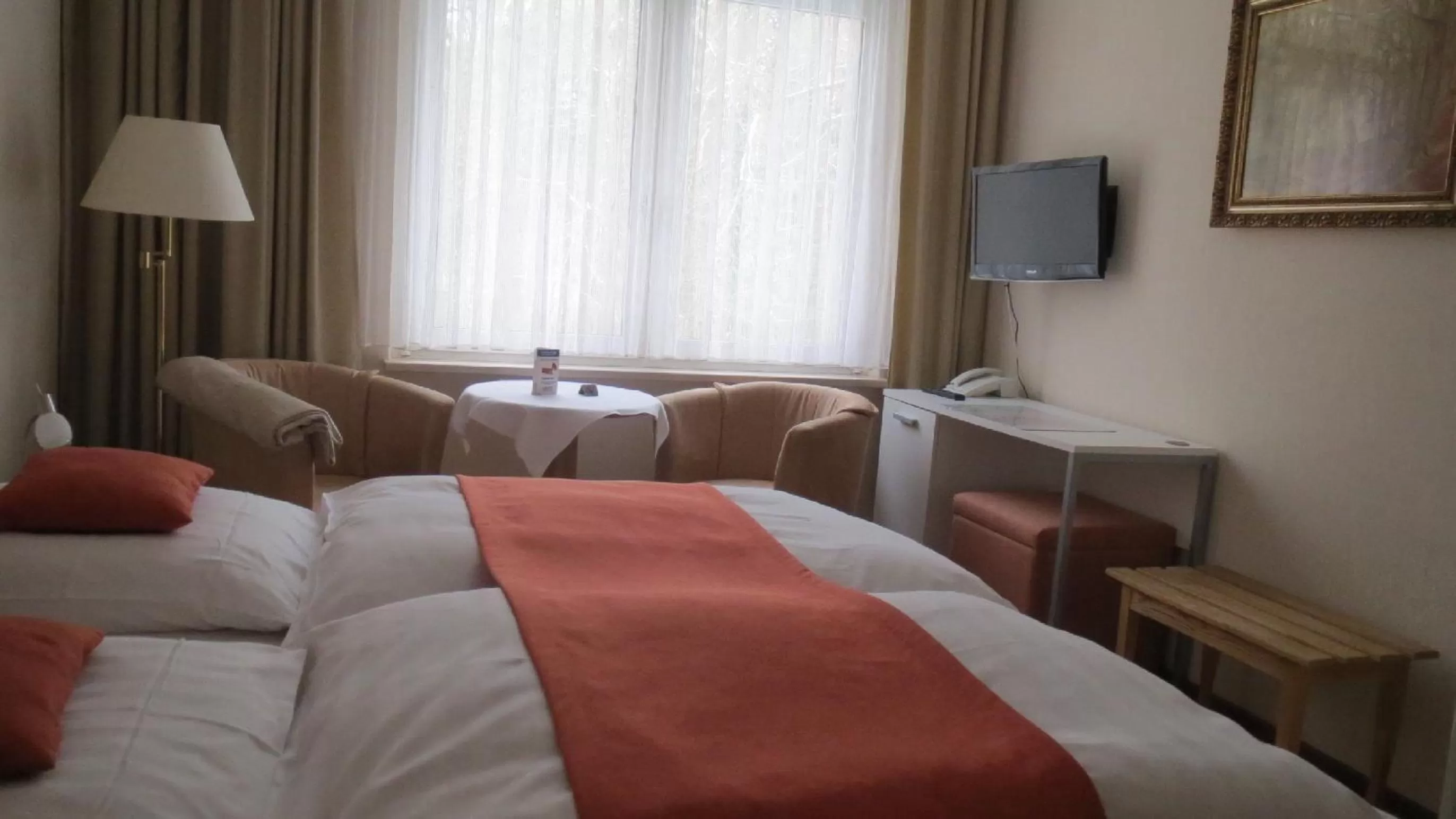 Bed in Pension Thiel