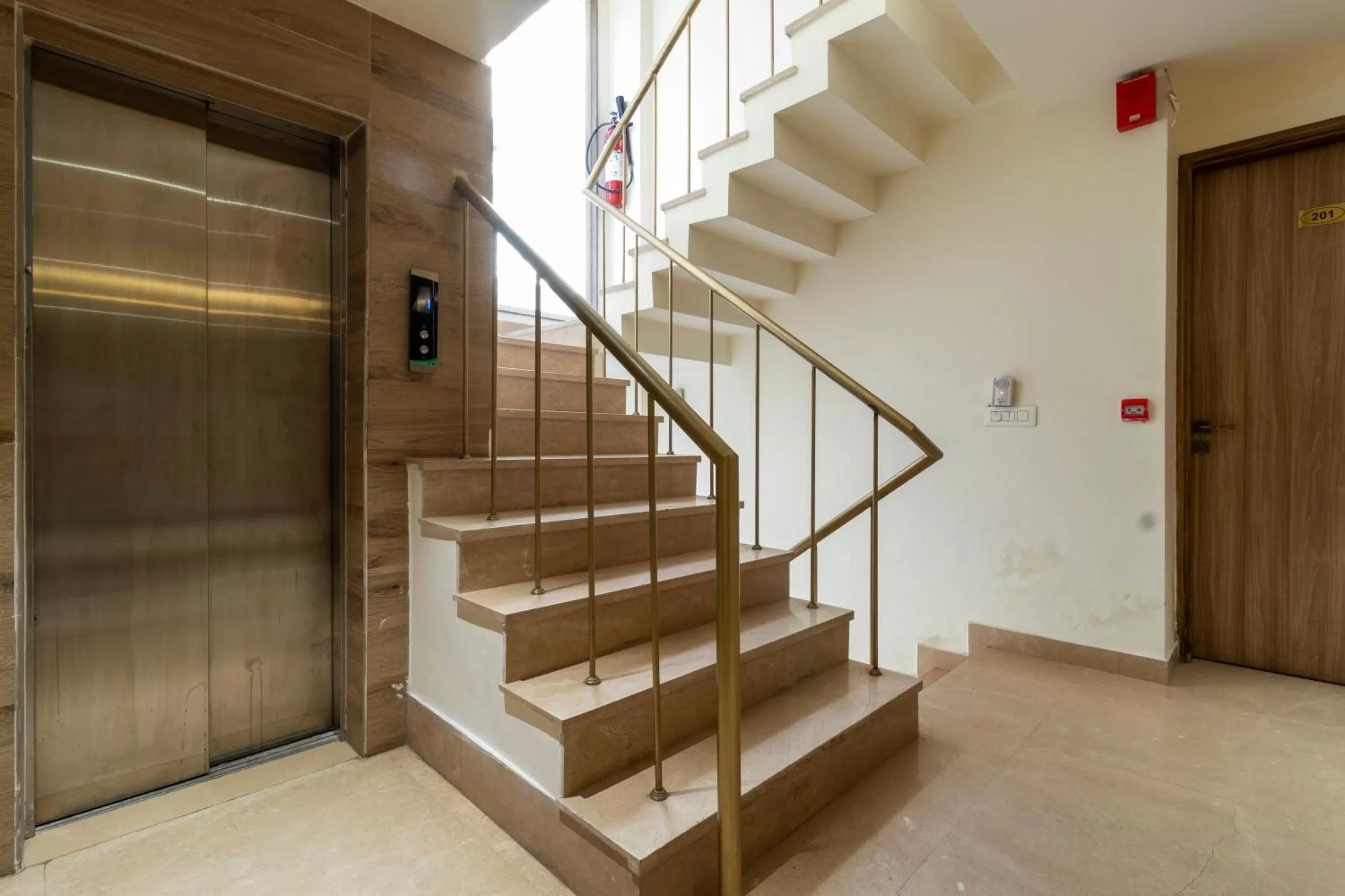 elevator in Hotel Tripple Tree - Karol Bagh