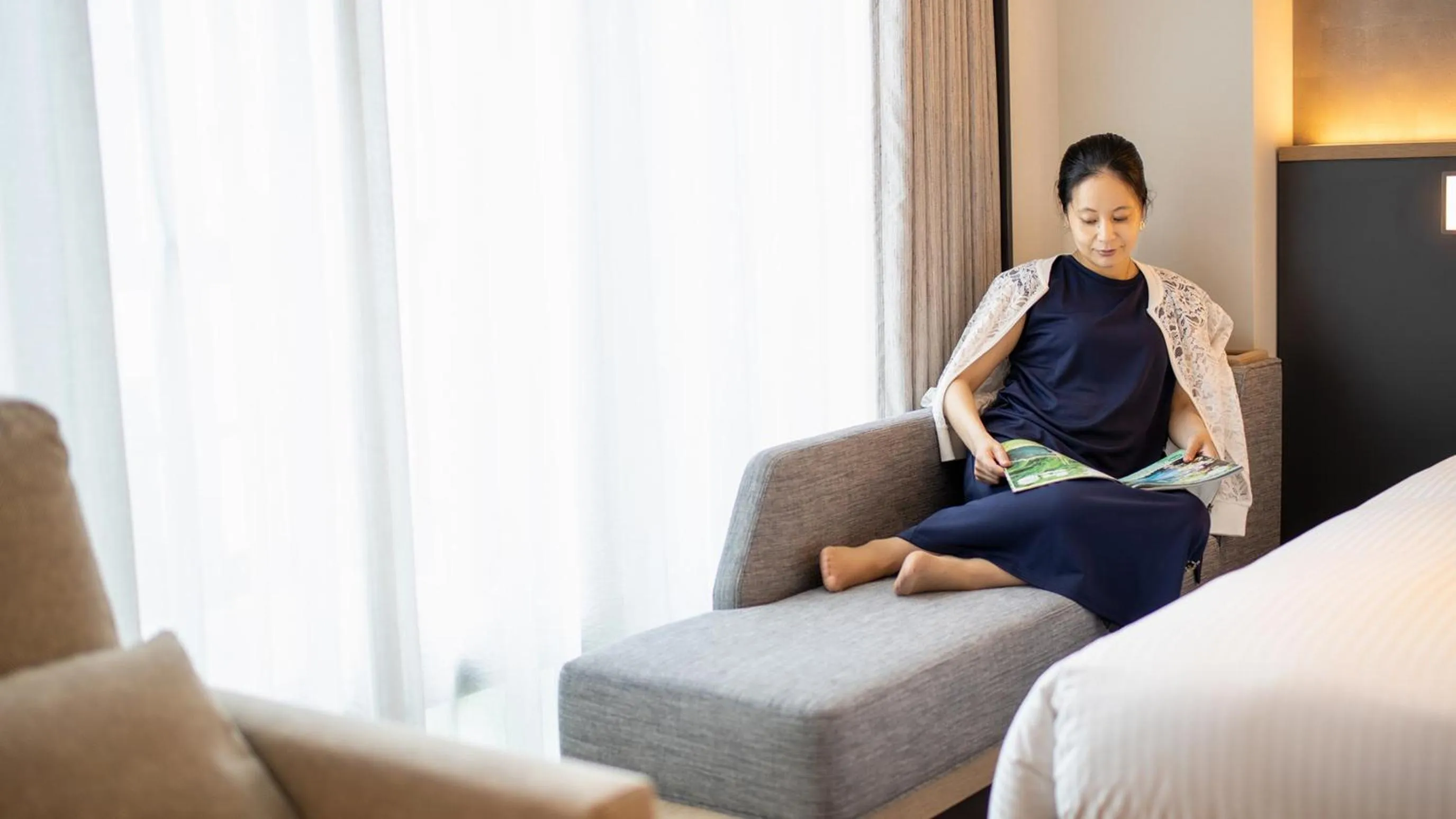 Bed in JR-East Hotel Mets Yokohama