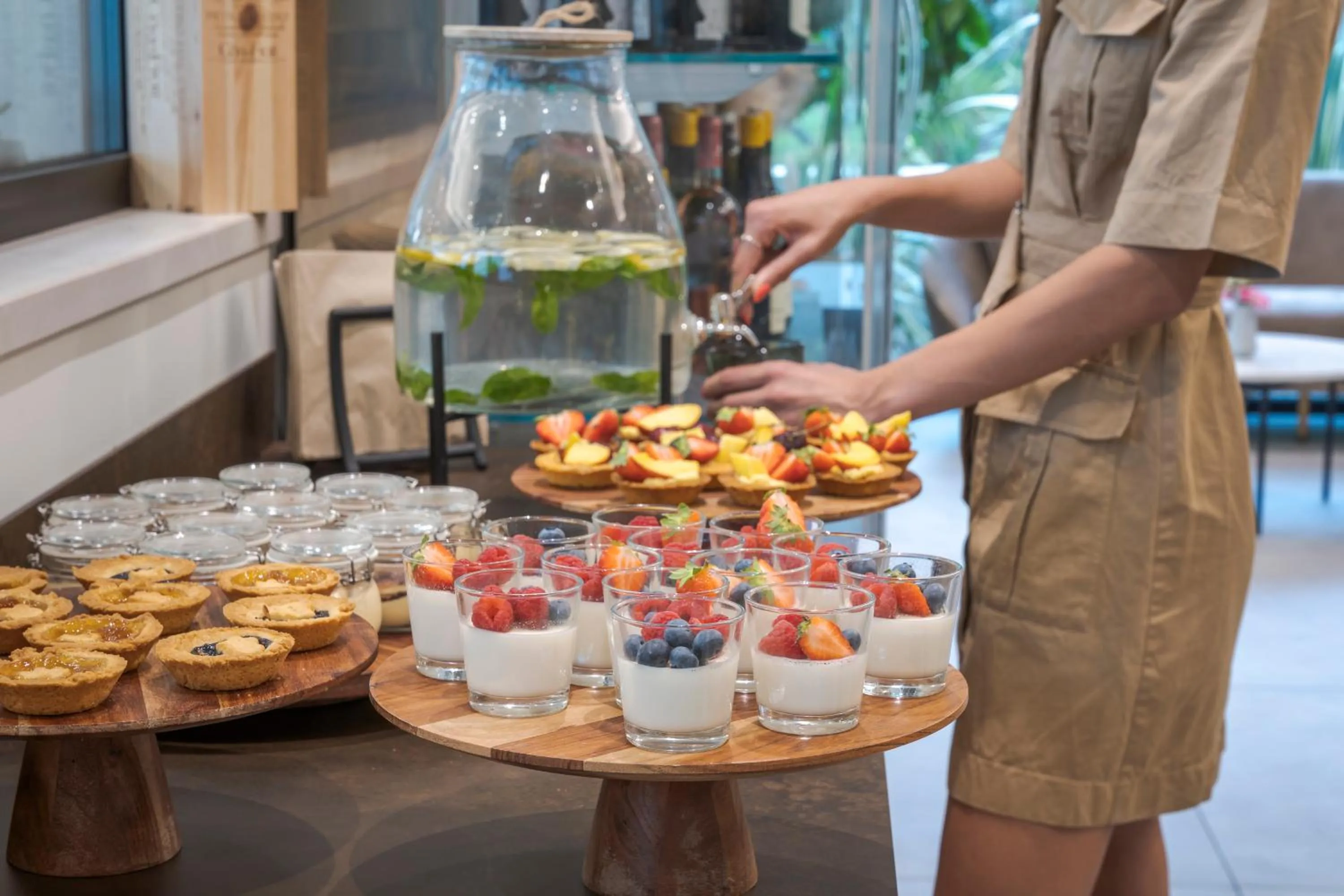 Breakfast in Hotel Vinci