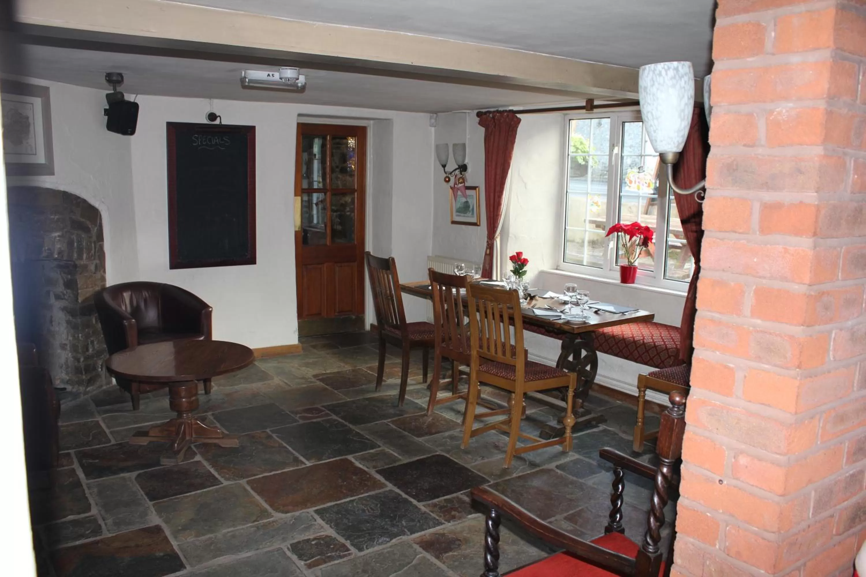 Dining area in The Haymaker Inn